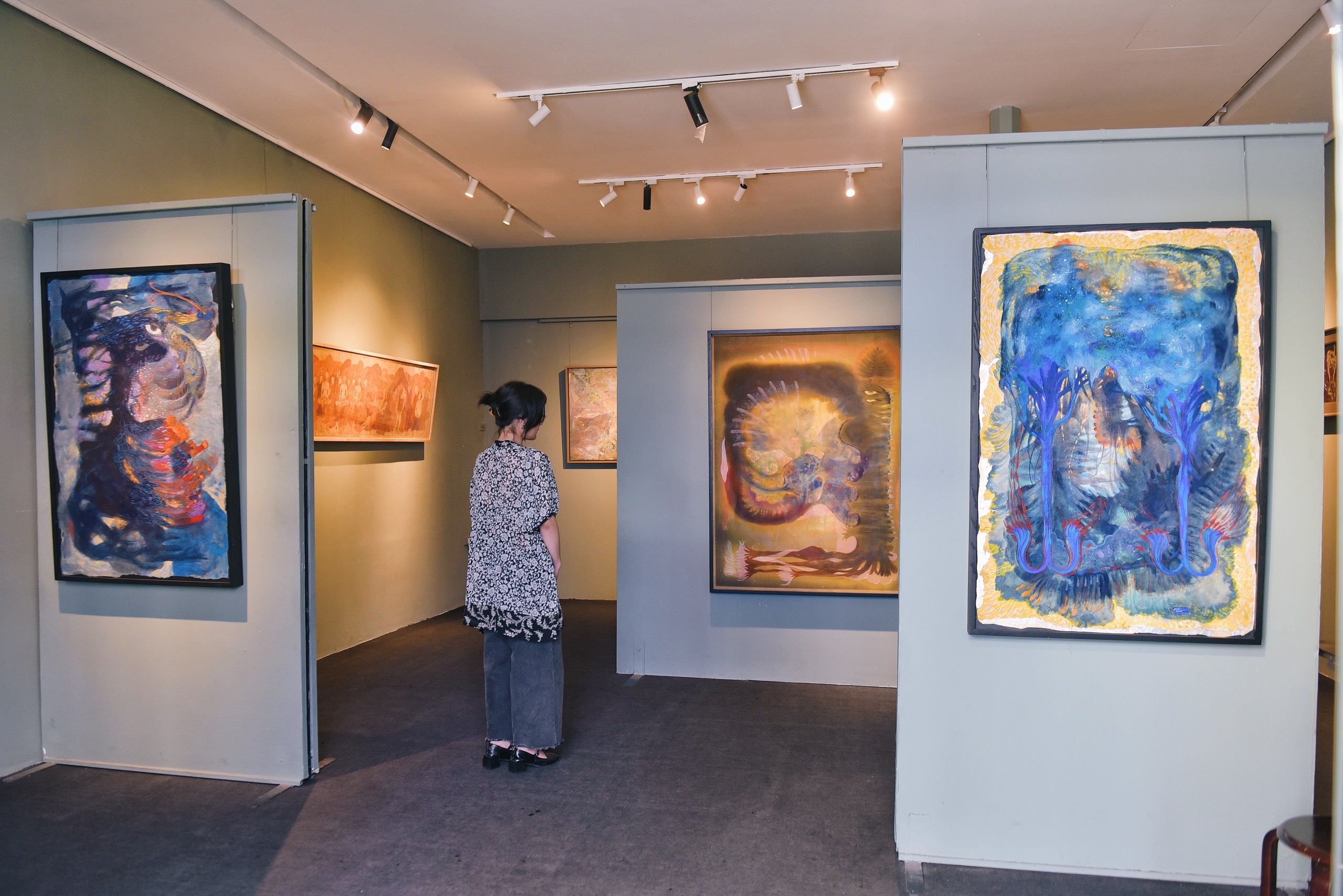 trien lam TP.HCM,  trien lam Ha Noi,  Nghe thuat thi dai, thoi gian thi chong qua,  trien lam nghe thuat, anh 1