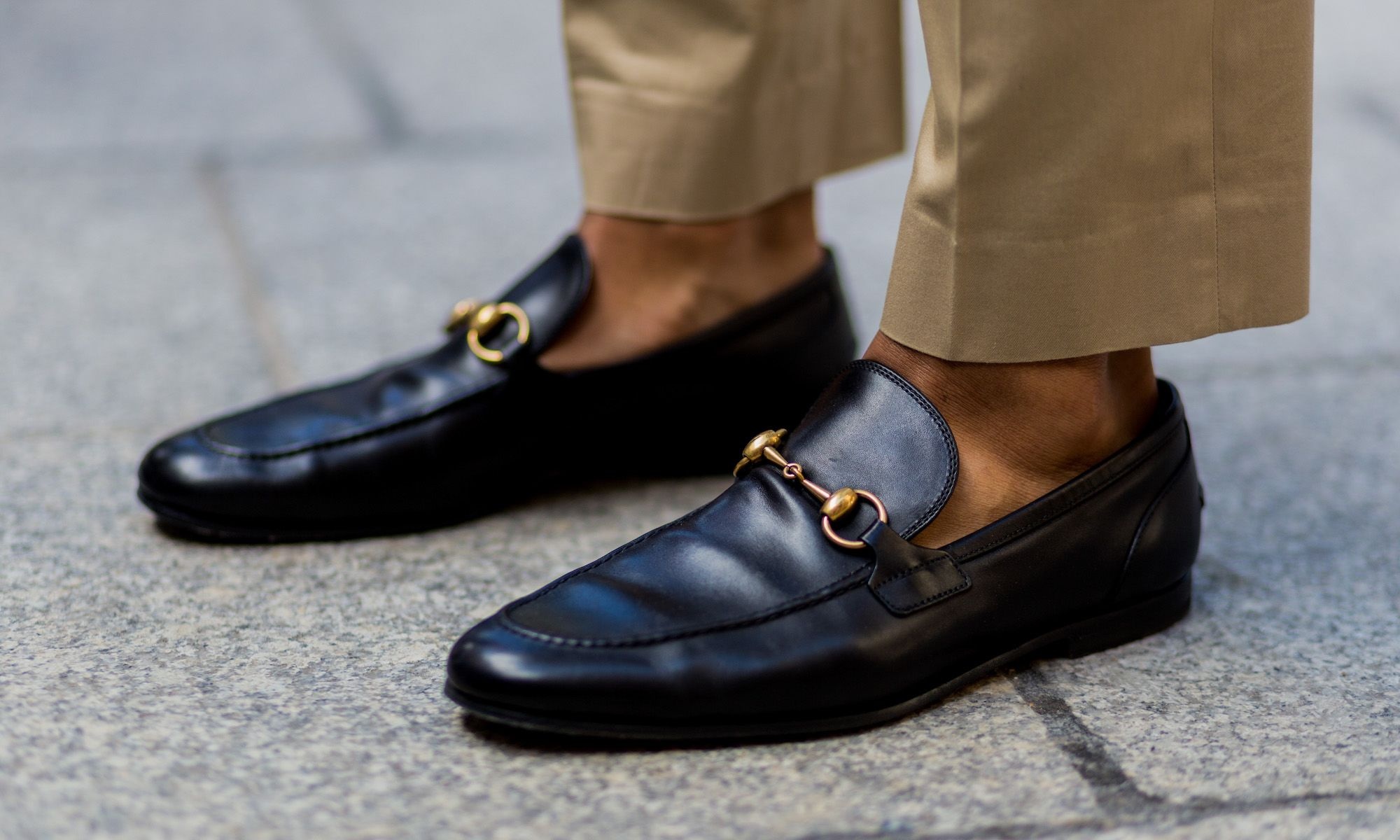 Gucci Horsebit Loafer,  giay luoi,  giay da,  ngoi sao hang A,  phong cach hoang gia anh 7