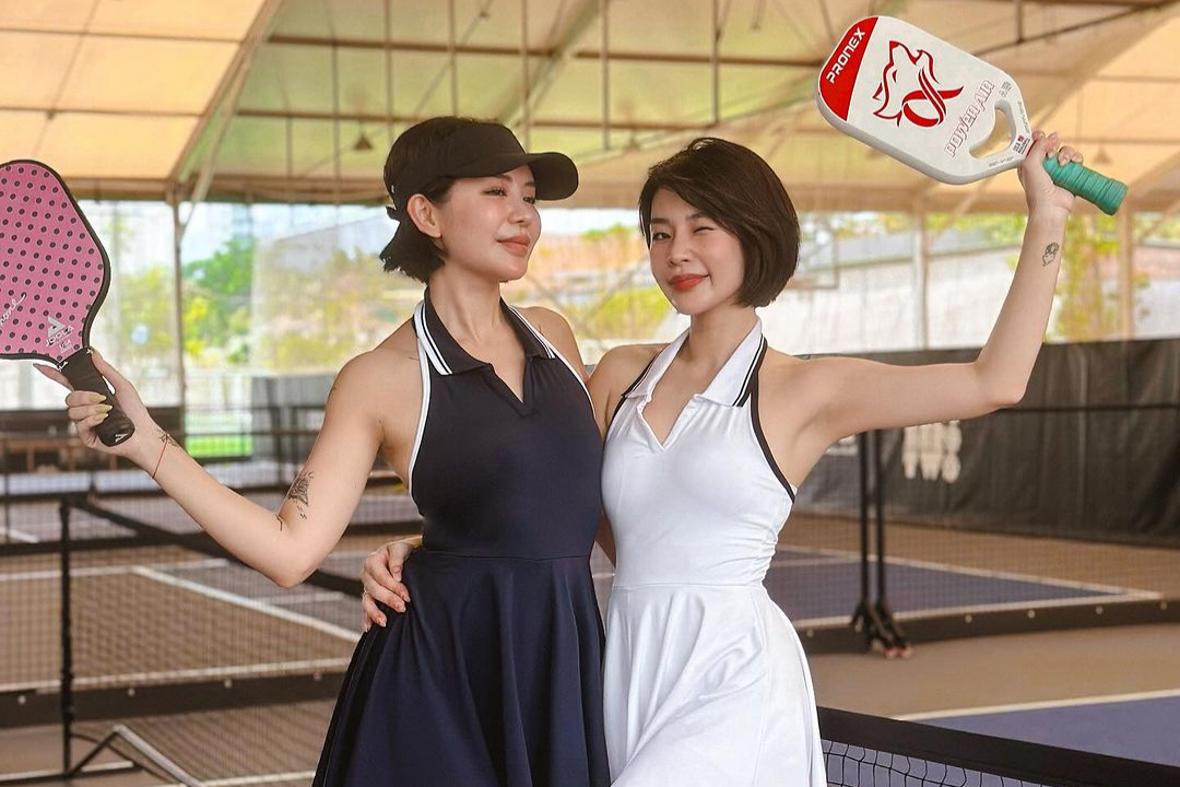 Quan ao, gay pickleball cung hot khong kem hinh anh