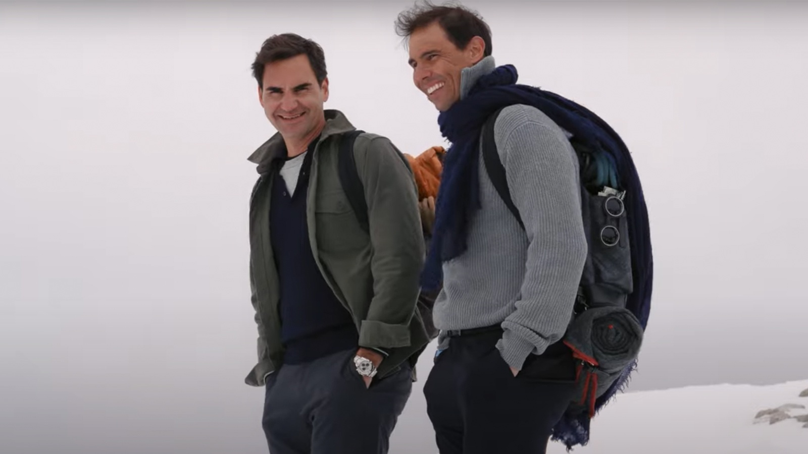 Rafael Nadal va Roger Federer,  Louis Vuitton,  Core Values,  Annie Leibovitz,  chien dich quang cao,  Olympic Paris 2024 anh 2