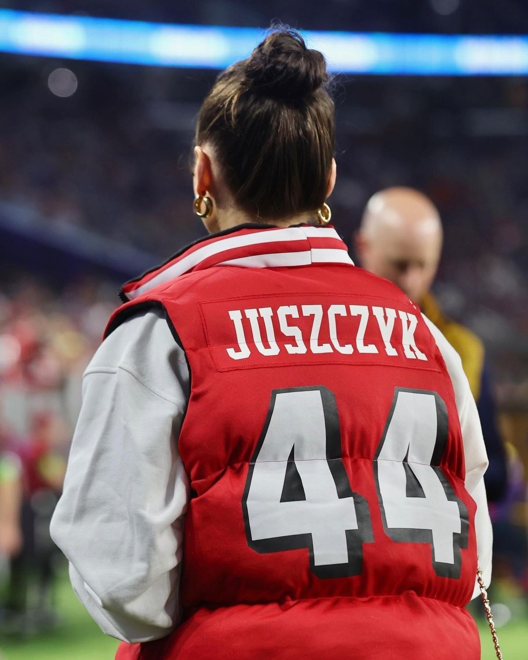 Kristin Juszczyk,  Taylor Swift,  Travis Kelce, giải bóng bầu dục Mỹ,  NFL là gì,  WAG là gì,  San Francisco 49ers ảnh 10 Kristin Juszczyk,  Taylor Swift,  Travis Kelce, giai bong bau duc My,  NFL la gi,  WAG la gi,  San Francisco 49ers anh 10