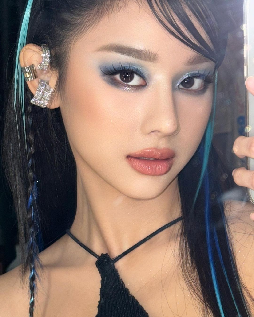 Lisa,  Rockstar,  makeup trend,  xu huong makeup,  trao luu makeup,  makeup lisa blackpink,  lisa solo,  rockstar lisa anh 6