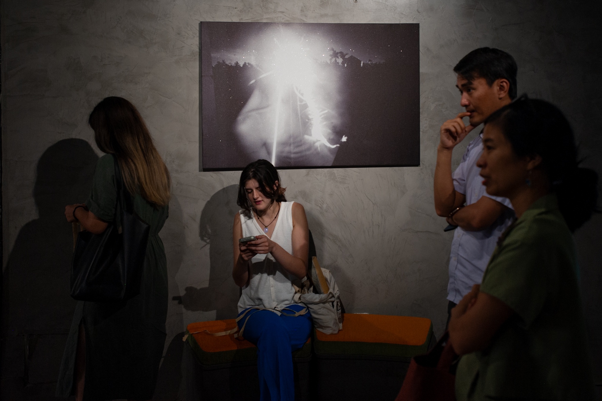 Mam Song Trong Dem,  Nguyen Phuong,  Toong,  nhiep anh gia,  trien lam nghe thuat,  dai hoc my thuat anh 1