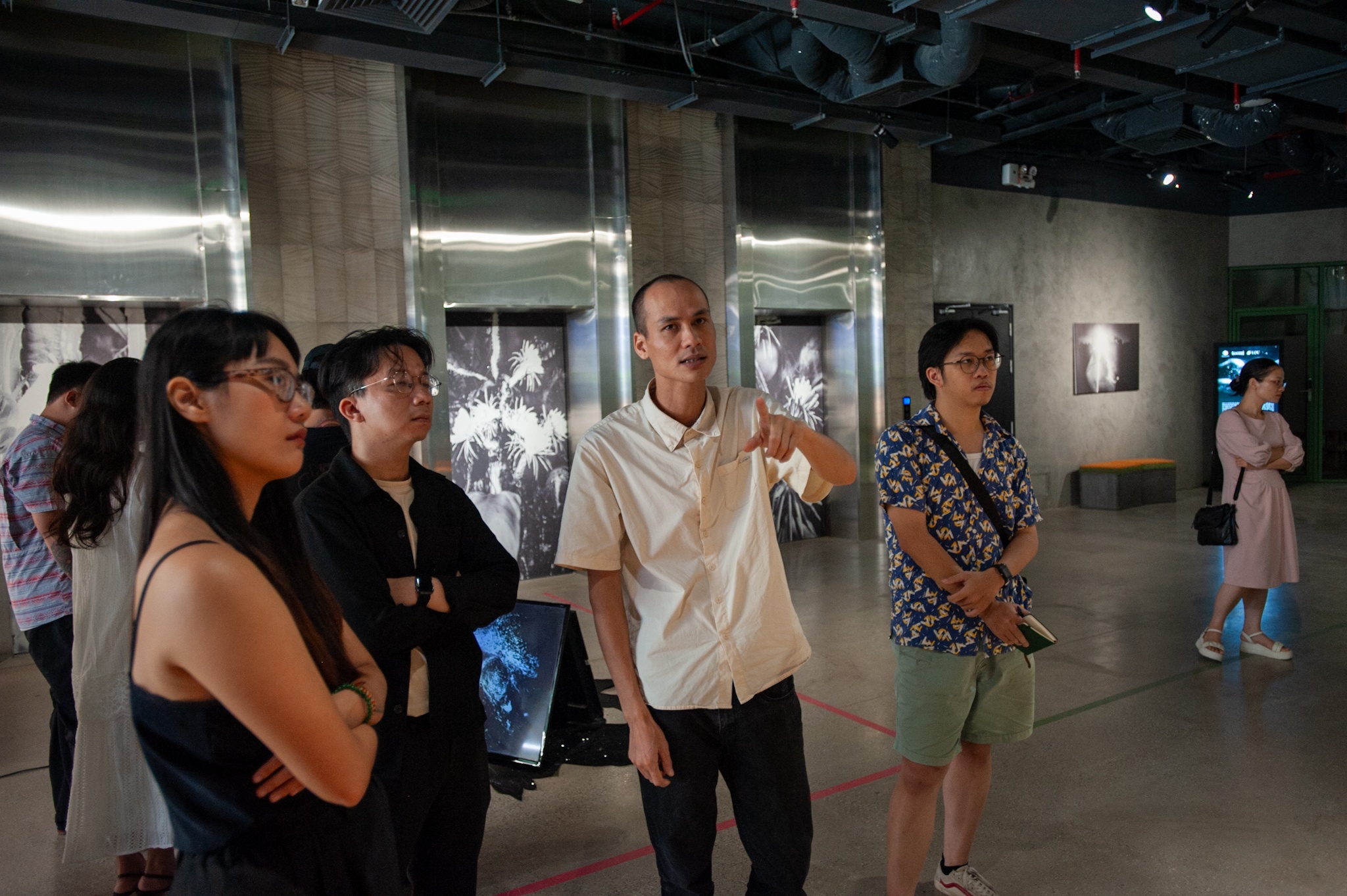 Mam Song Trong Dem,  Nguyen Phuong,  Toong,  nhiep anh gia,  trien lam nghe thuat,  dai hoc my thuat anh 9