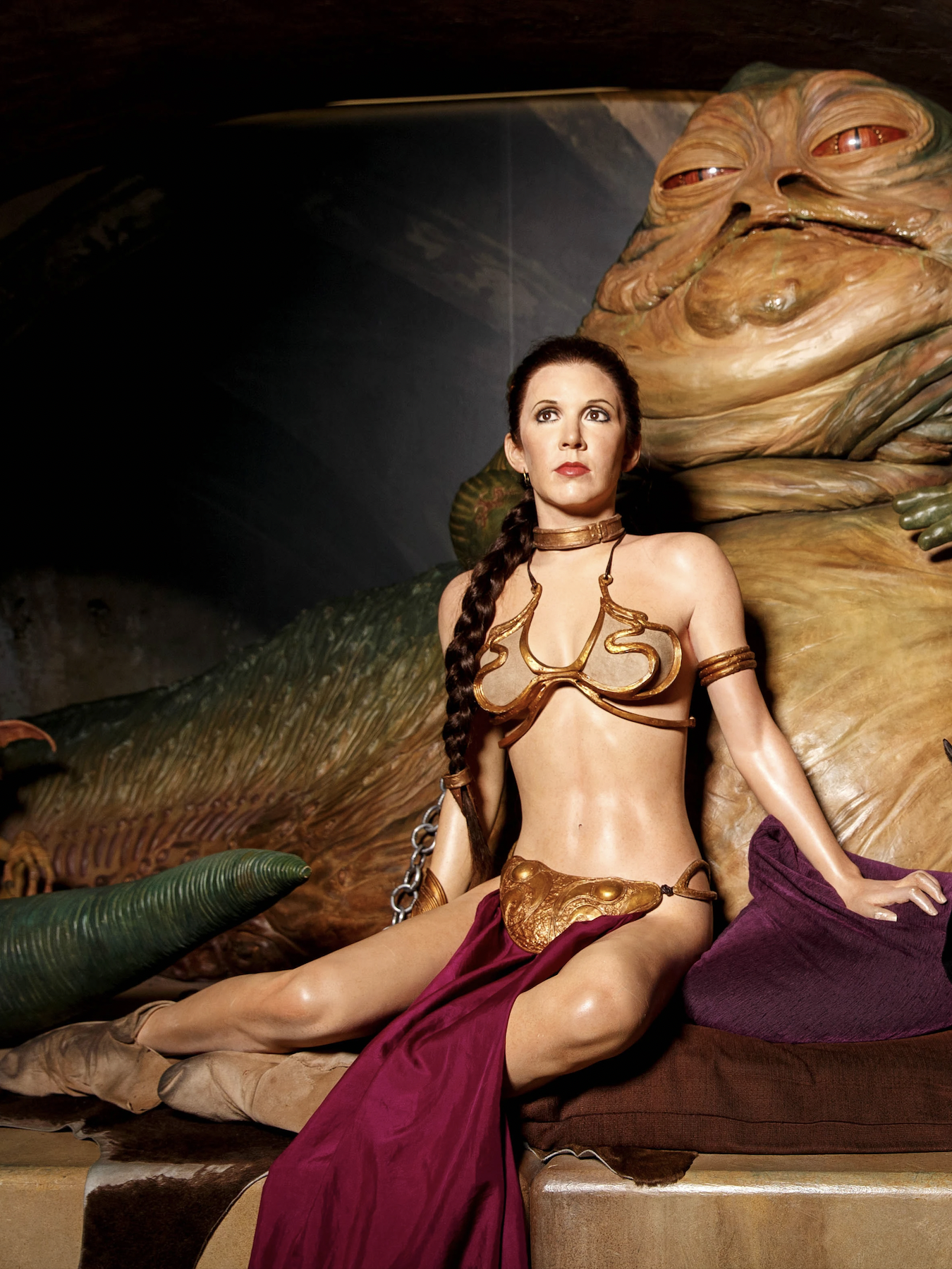 bộ bikini vàng,  Star Wars,  Carrie Fisher,  đấu giá trang phục ảnh 6 bo bikini vang,  Star Wars,  Carrie Fisher,  dau gia trang phuc anh 6