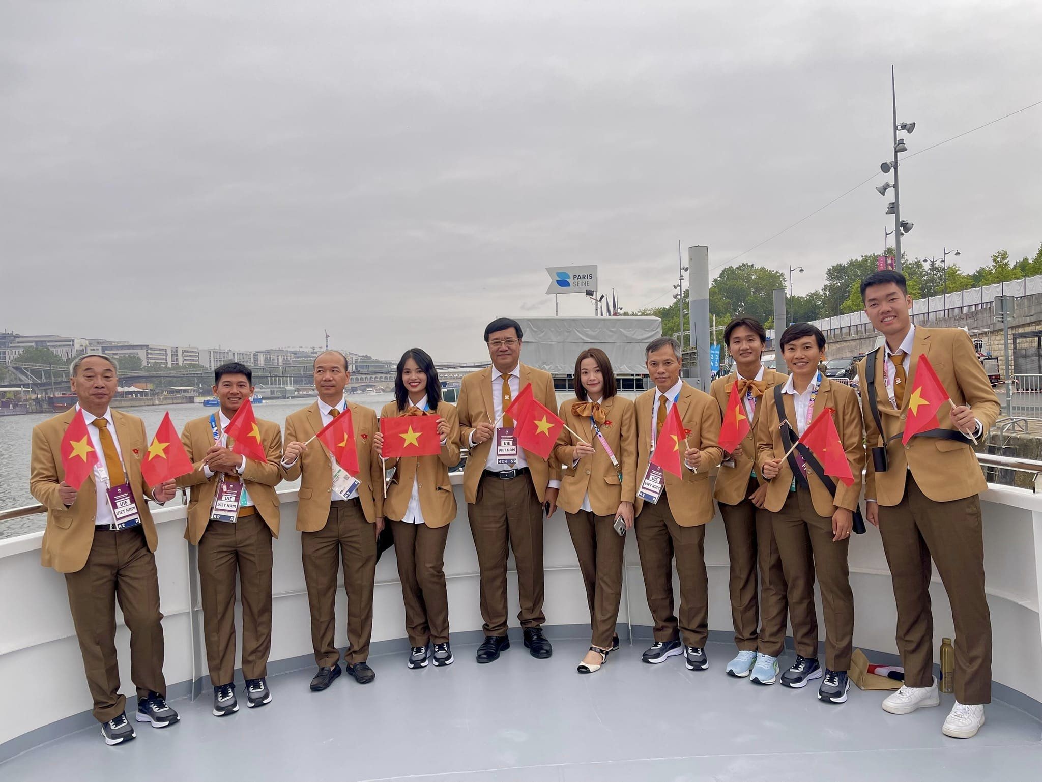 Le Duc Phat,  Nguyen Thuy Linh,  Do Thi Anh Nguyet,  Nguyen Thi That,  Pham Thi Hue,  olympic paris 2024, doan the thao Viet Nam, anh 7