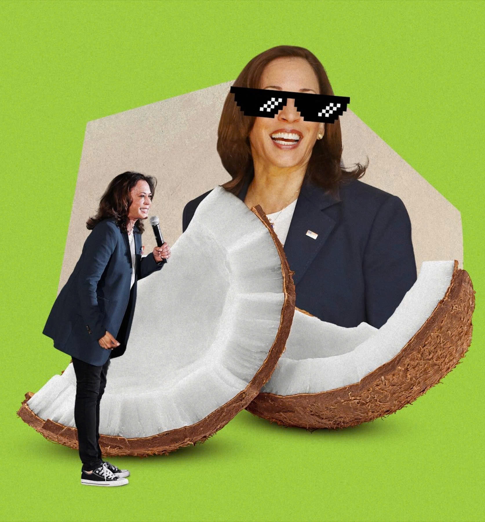 bau cu my,  Kamala Harris,  Kamala Harris meme,  Kamala Harris trai dua,  Donald Trump,  am sat Donald Trump,  tong thong My anh 4