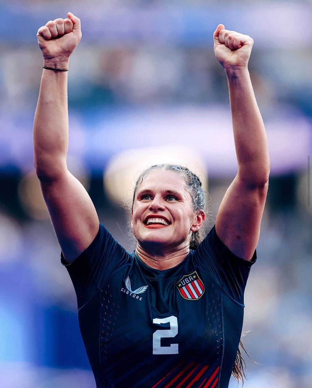 Ilona Maher,  Simone Biles,  can nang VDV,  olympic paris 2024,  rugby la gi,  chi so BMI,  the van hoi paris anh 3