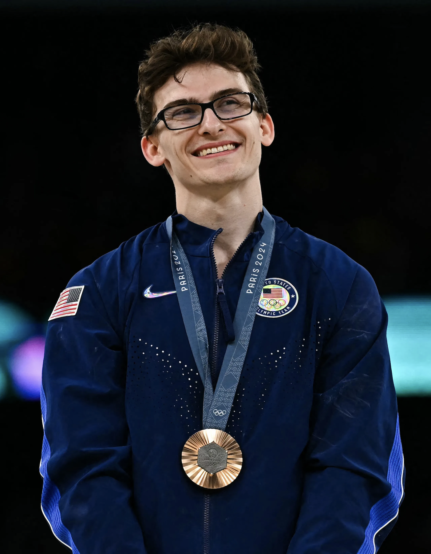 nguoi bay deo kinh,  Xu Zhuoyi,  Stephen Nedoroscik,  MXH,  Olympic My,  Olympic Trung Quoc anh 6