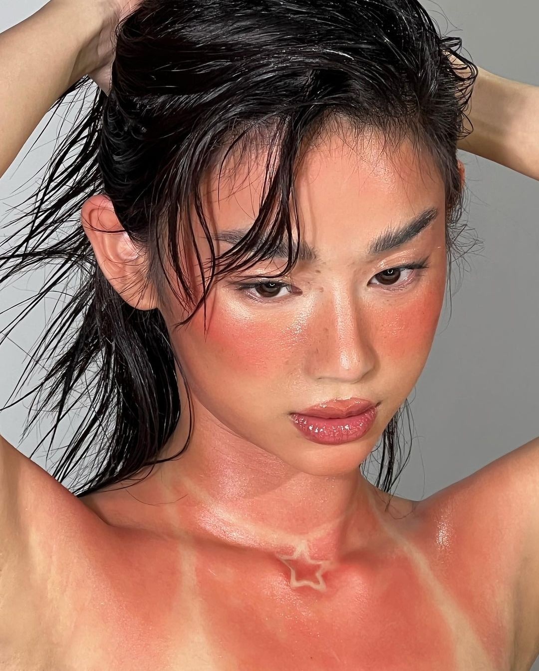 Thu Dan Nguyen,  Ngo Phung Kim Ngan,  heatstroke makeup anh 4