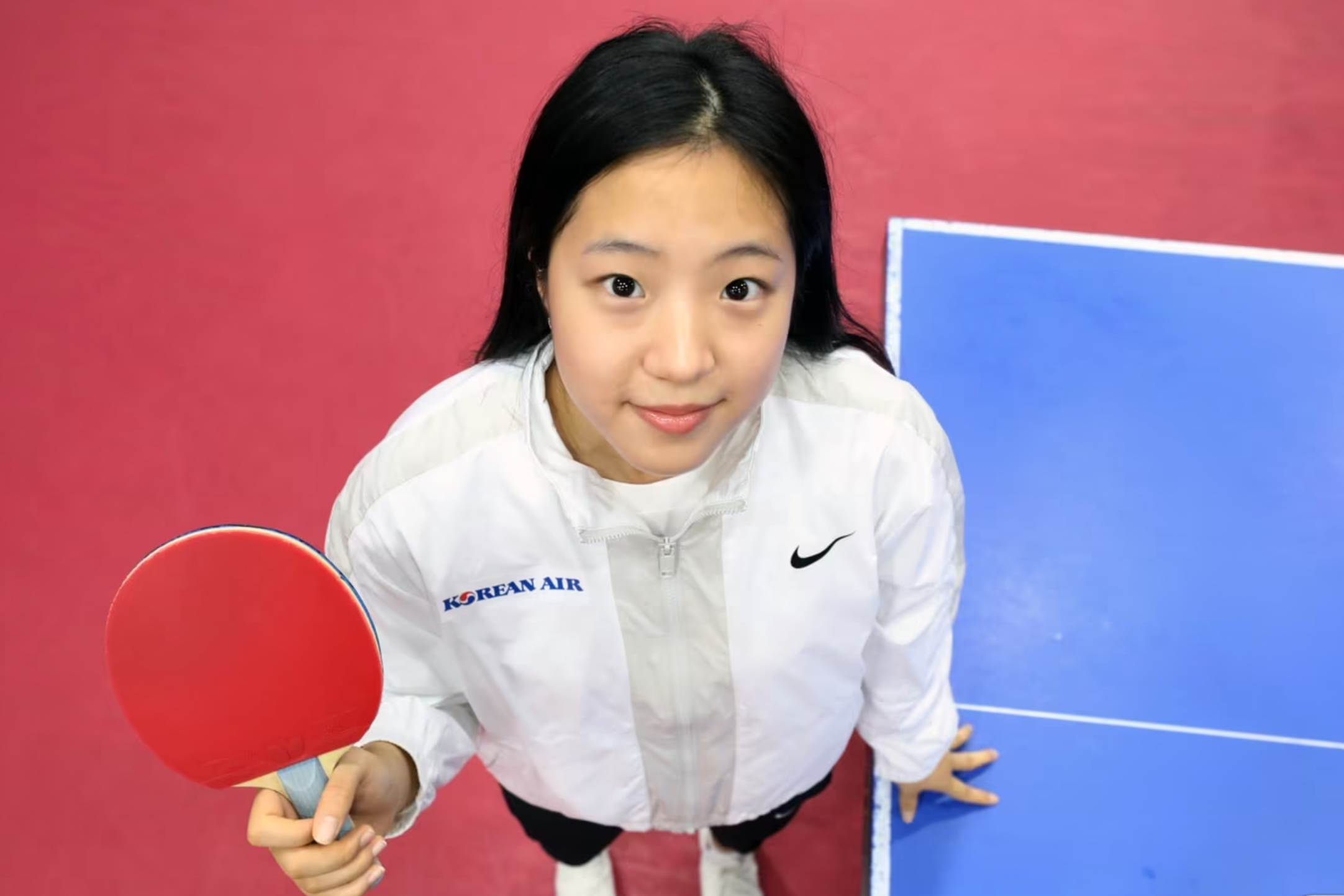 VDV Han Quoc duoc san don vi an chuoi o Olympic hinh anh