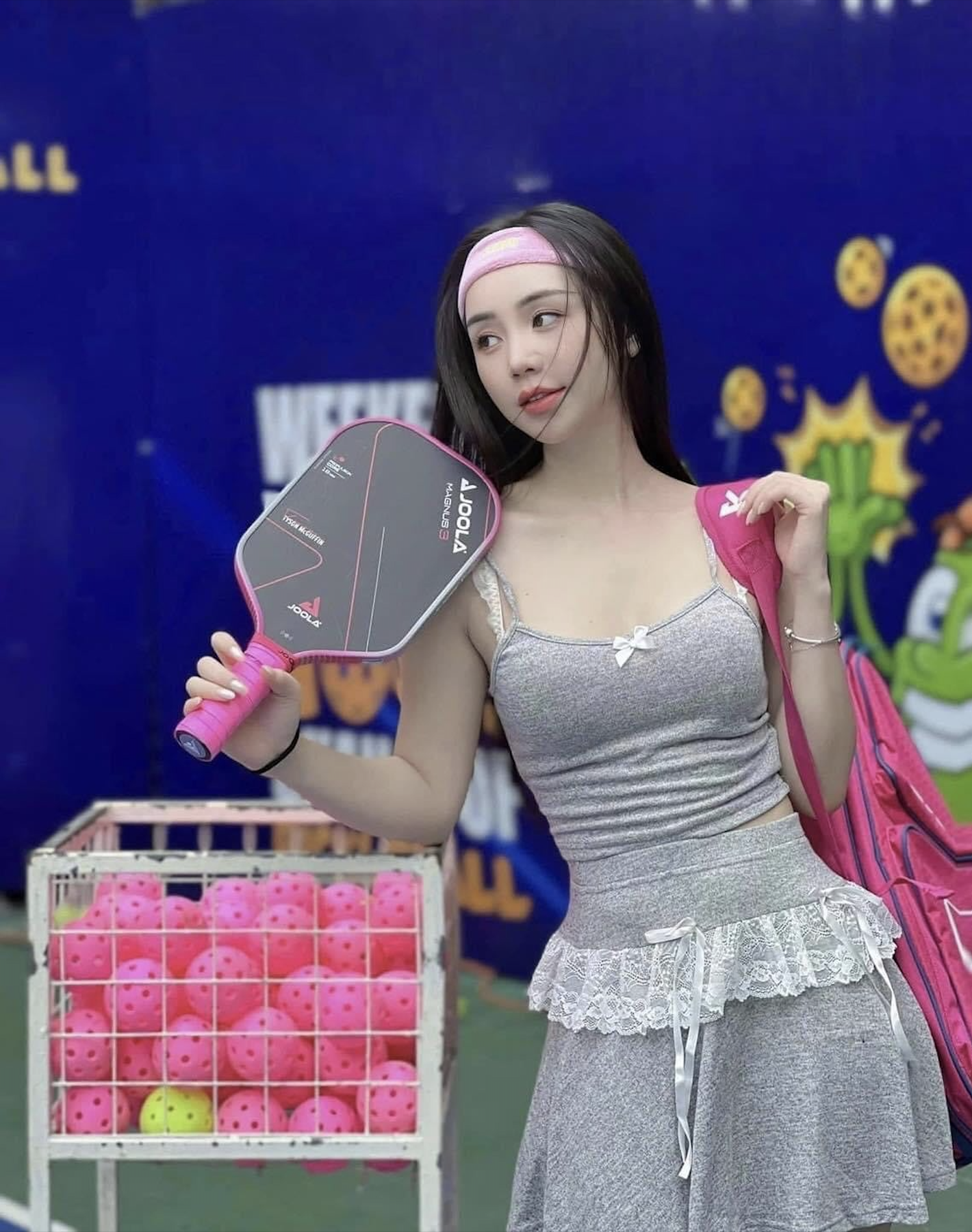 Hot girl từng bị chỉ trích hở hang khi ra sân pickleball giờ ra sao?