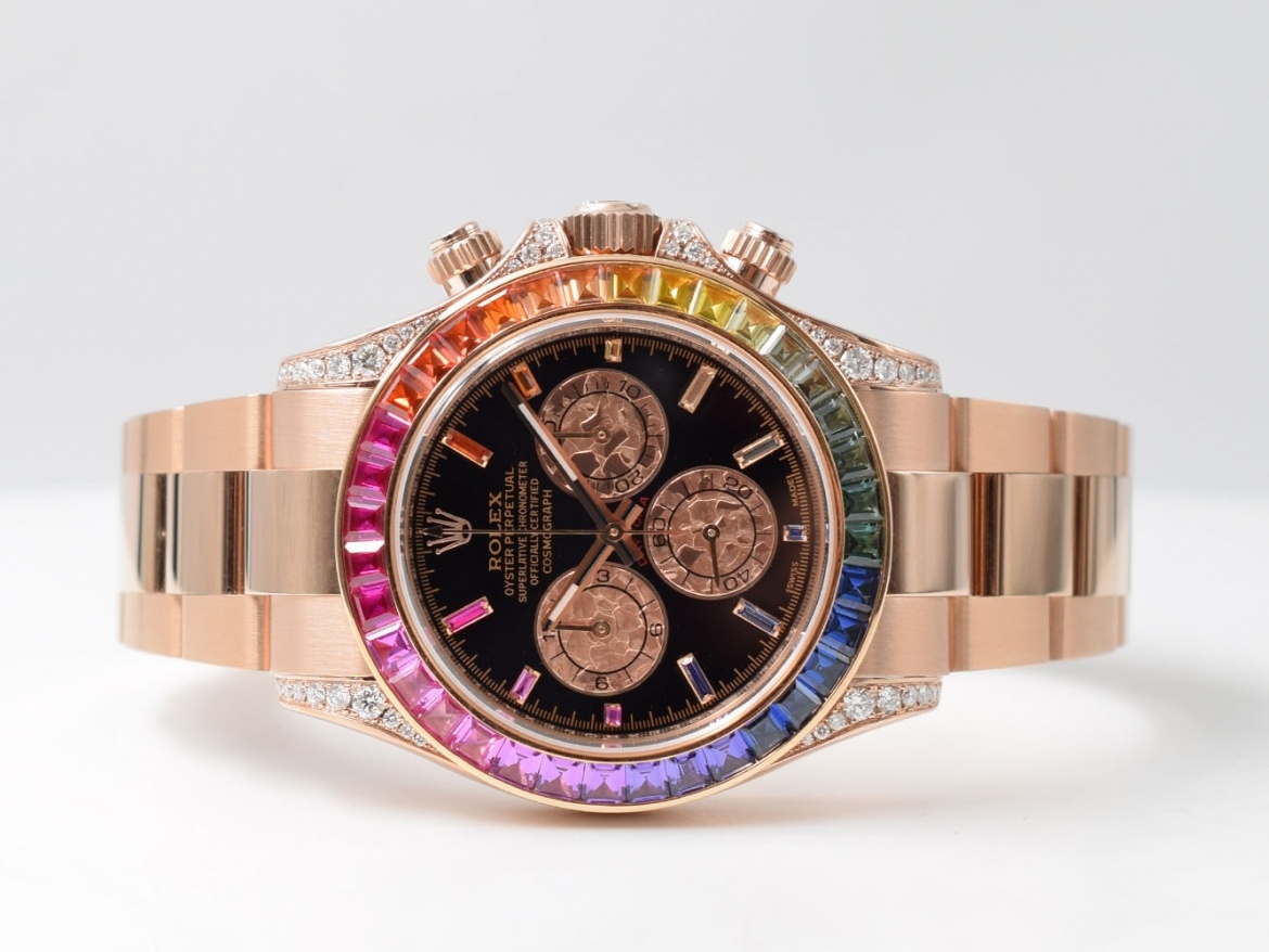 Rolex Rainbow Daytona,  Rainbow Daytona,  Rolex Daytona,  Tran Thanh,  Ronaldo,  dau gia,  dau gia dong ho anh 6