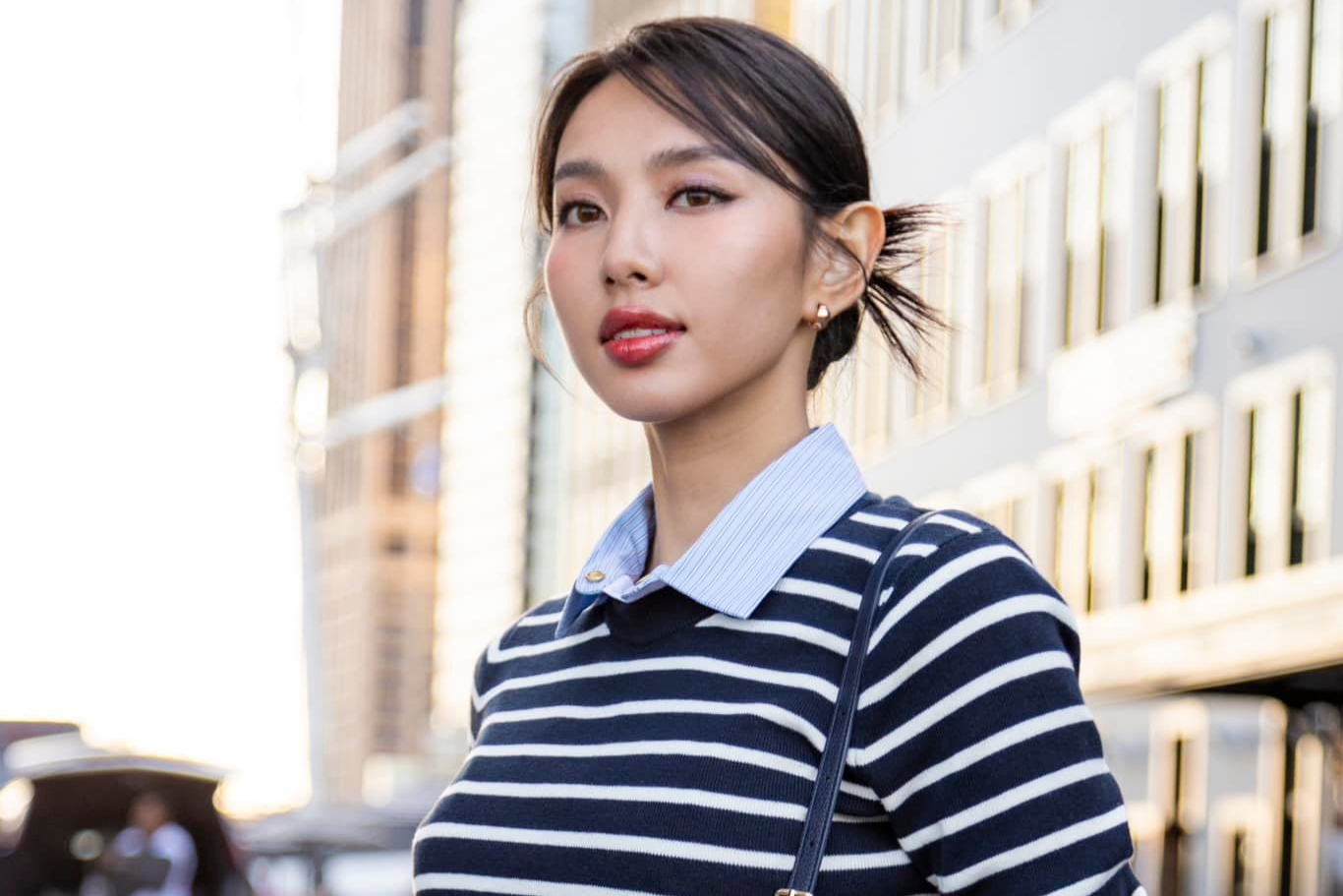 Tuan le thoi trang New York don Jisoo, Hoa hau Thuy Tien hinh anh