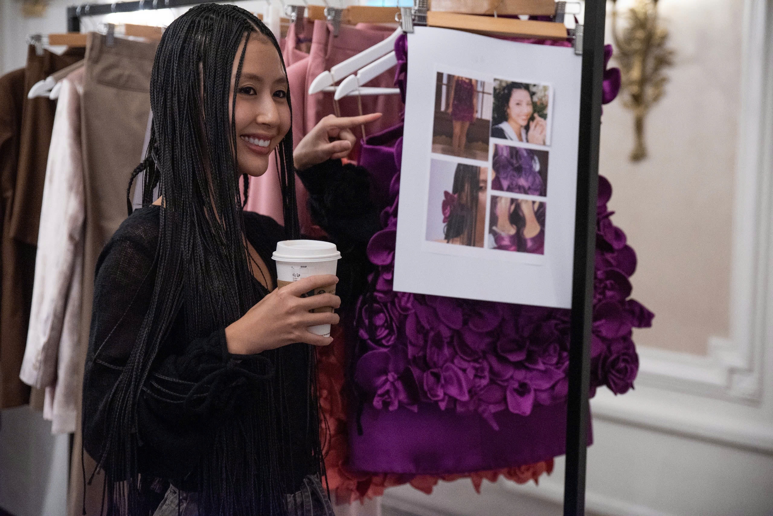 Quynh Anh Shyn,  Tran Hung,  NTK Viet,  Quynh Anh Shyn vedette, tuan le thoi trang london anh 6