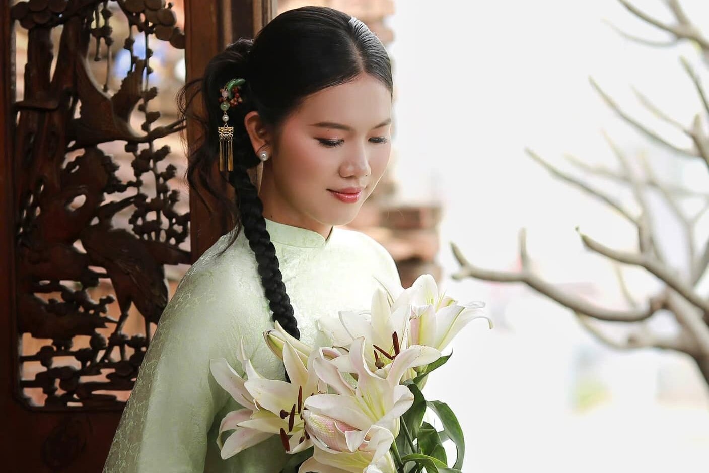 Hot girl bong da Viet quyen ru dip Tet At Ty hinh anh