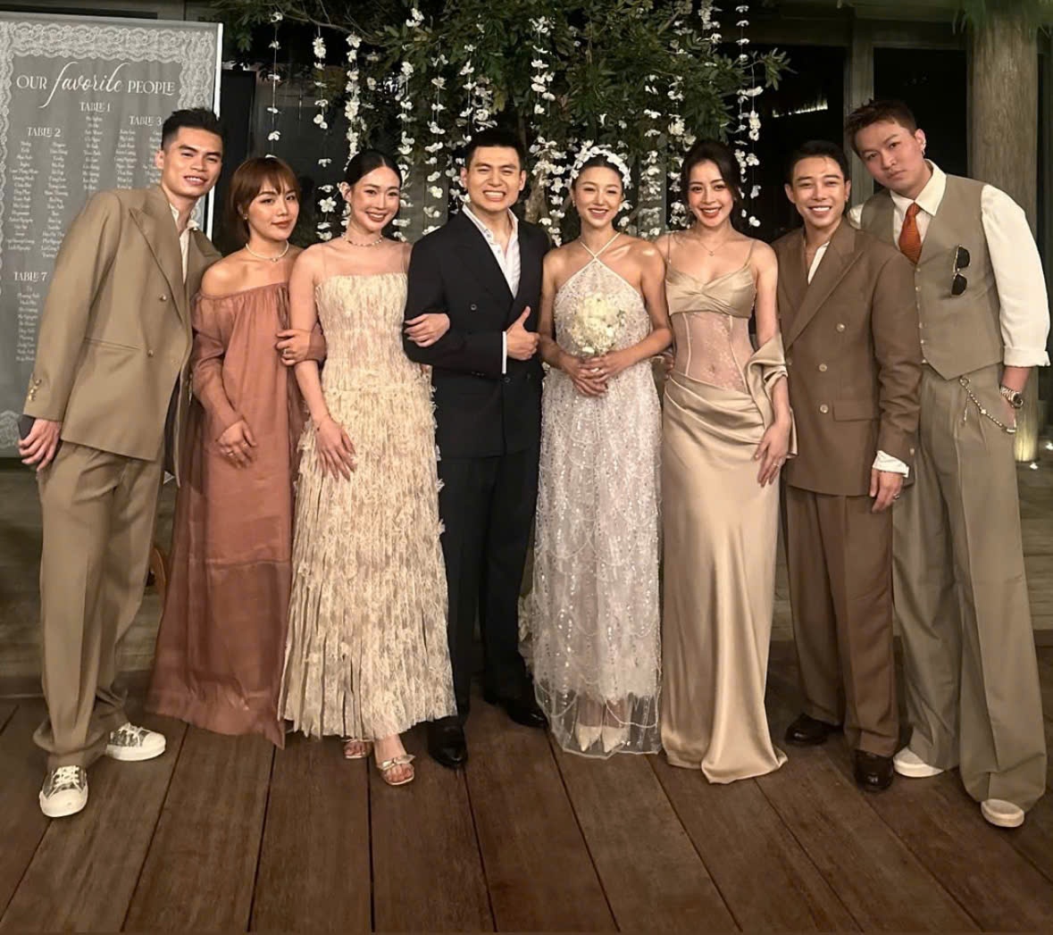 Hai Long Salim,  Salim,  Long Hat Nhai,  Pam,  cuoi Salim,  Quang Dat Ha Truc,  Le Ha Truc,  co truong Quang Dat,  Tri Thit Boa anh 4