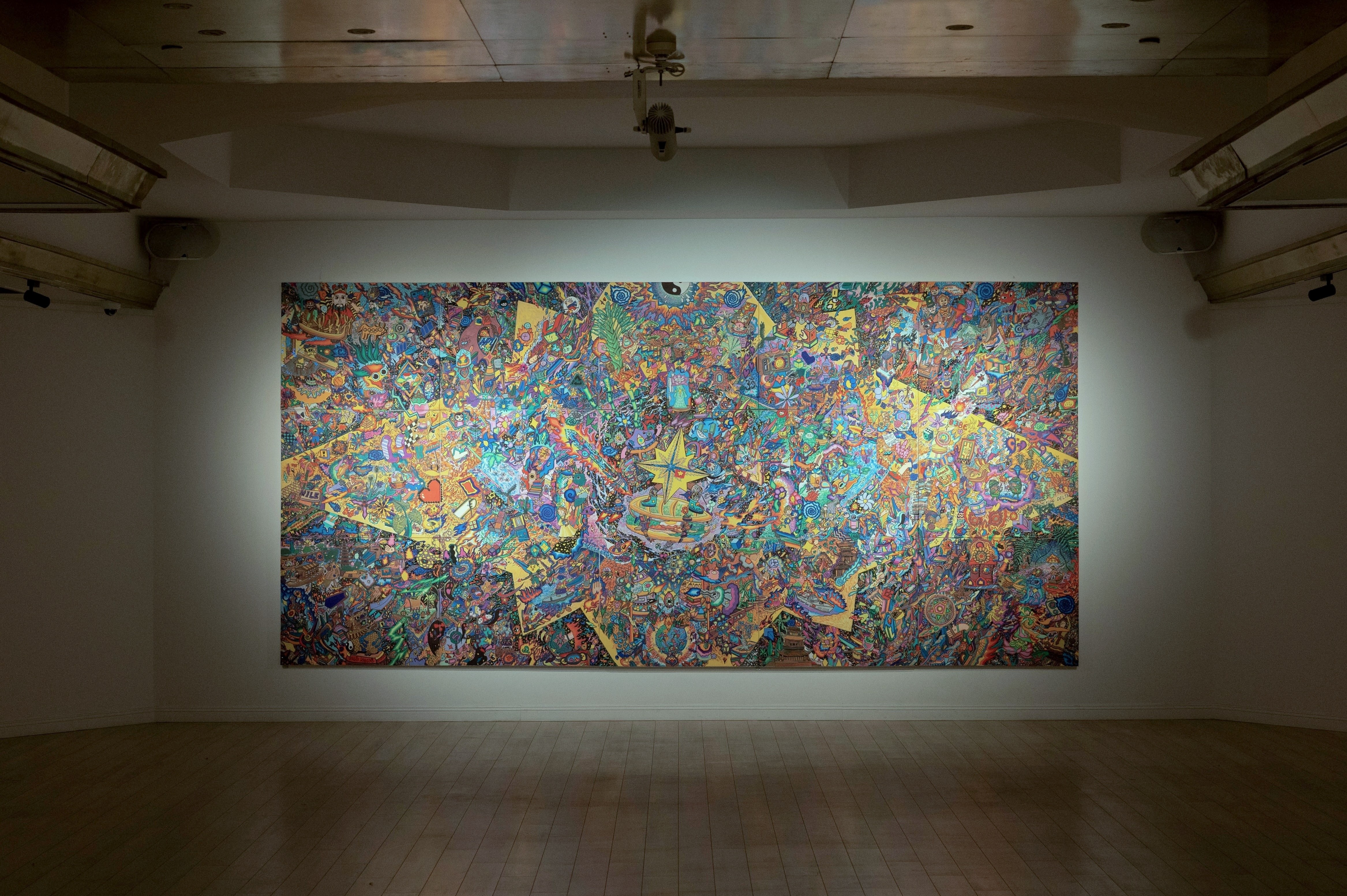 trien lam Sao Bon Canh,  Mo Art Space,  Hoang Anh Trung,  Stardust the Tropical Night anh 1
