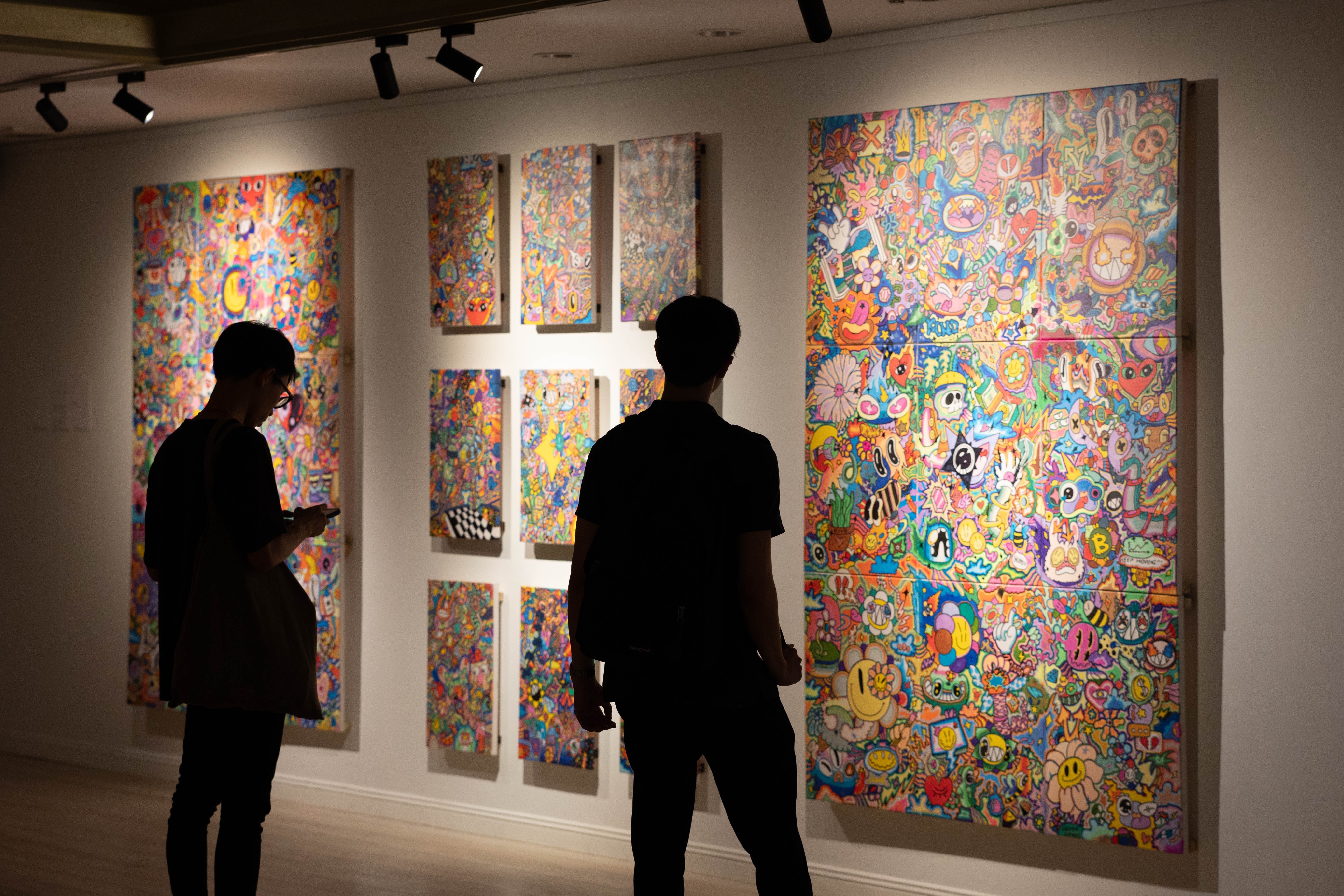 trien lam Sao Bon Canh,  Mo Art Space,  Hoang Anh Trung,  Stardust the Tropical Night anh 2