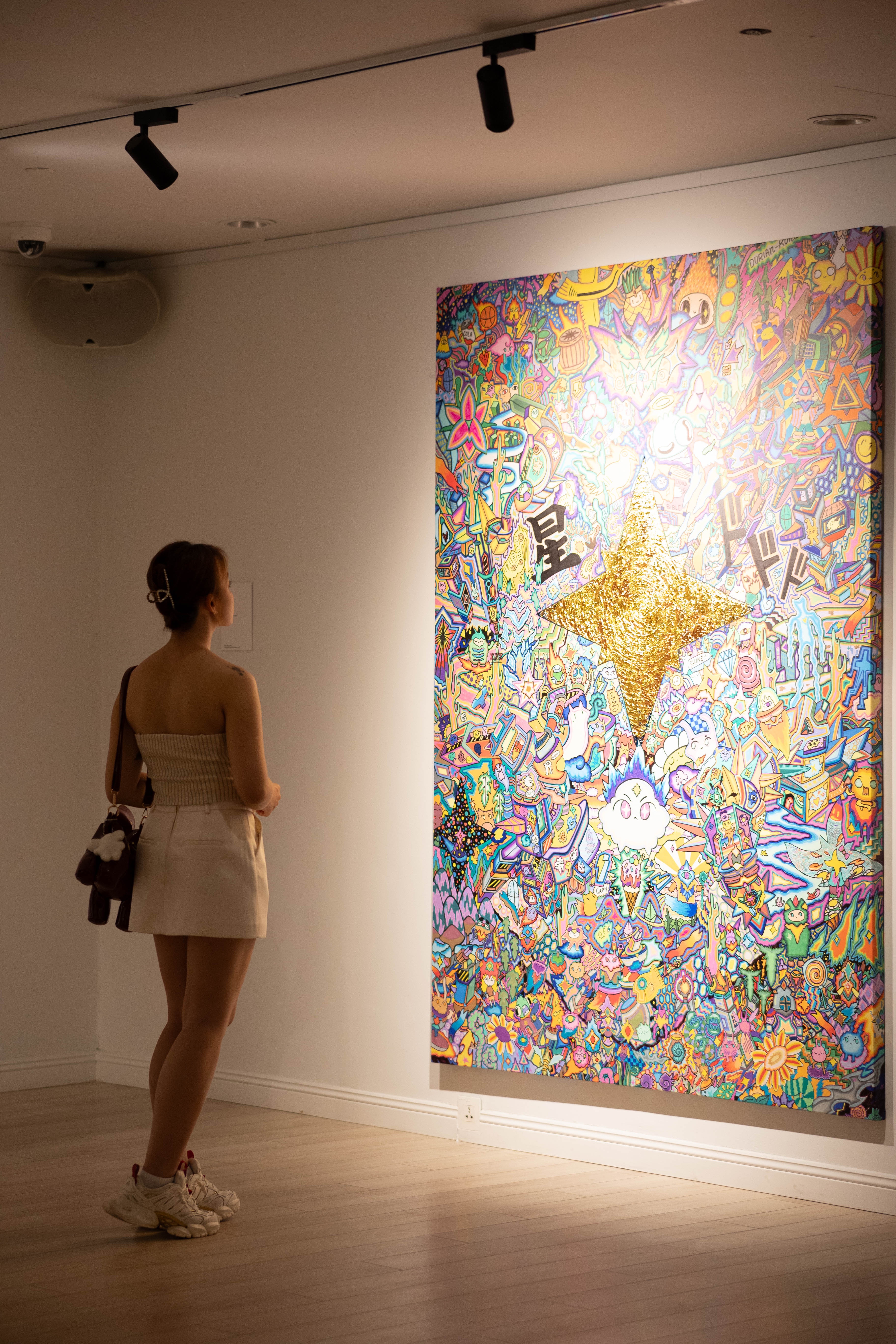 trien lam Sao Bon Canh,  Mo Art Space,  Hoang Anh Trung,  Stardust the Tropical Night anh 3