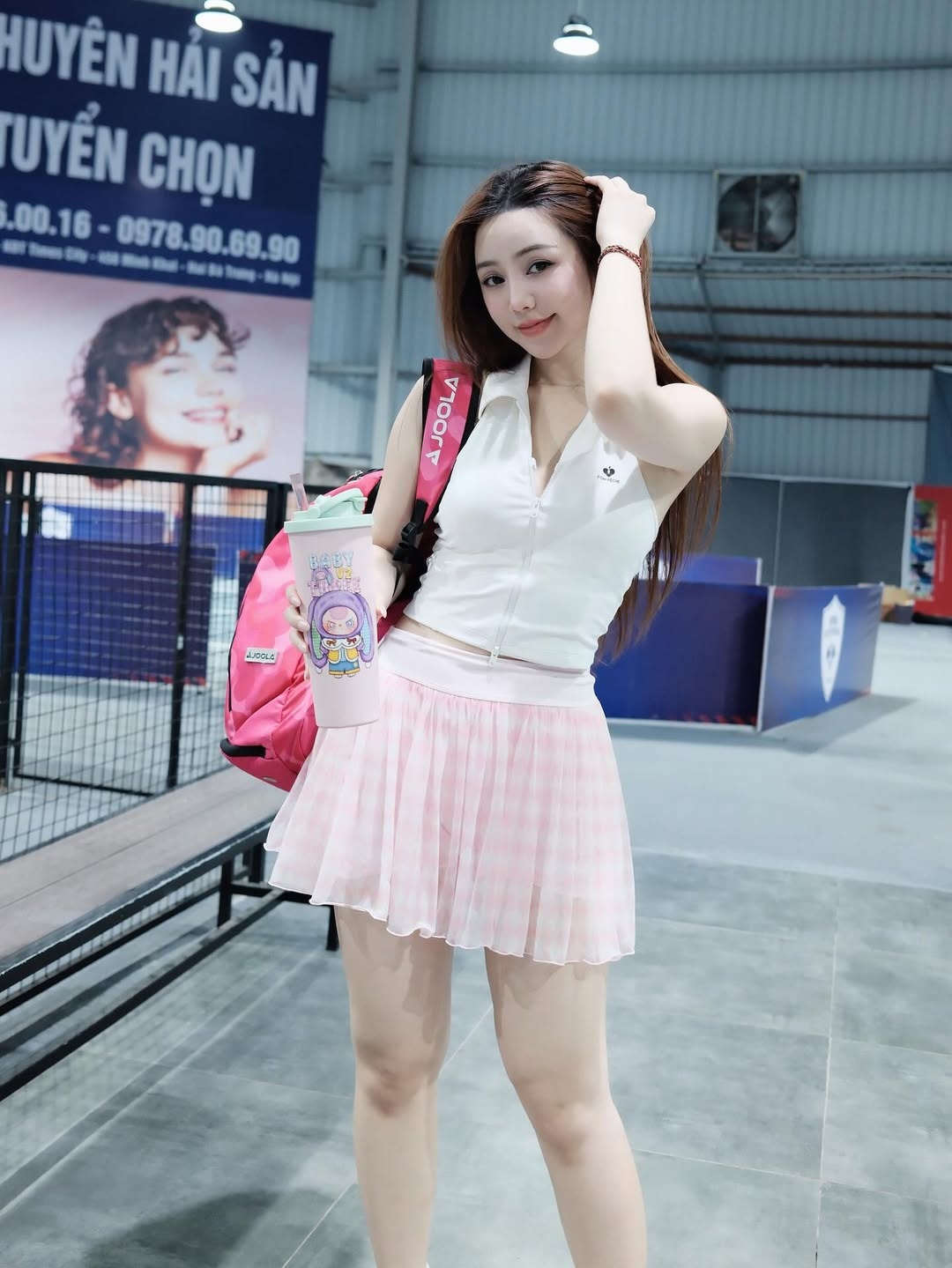 Hot girl từng bị chỉ trích hở hang khi ra sân pickleball giờ ra sao?