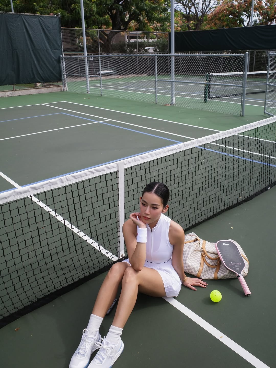 Hot girl từng bị chỉ trích hở hang khi ra sân pickleball giờ ra sao?