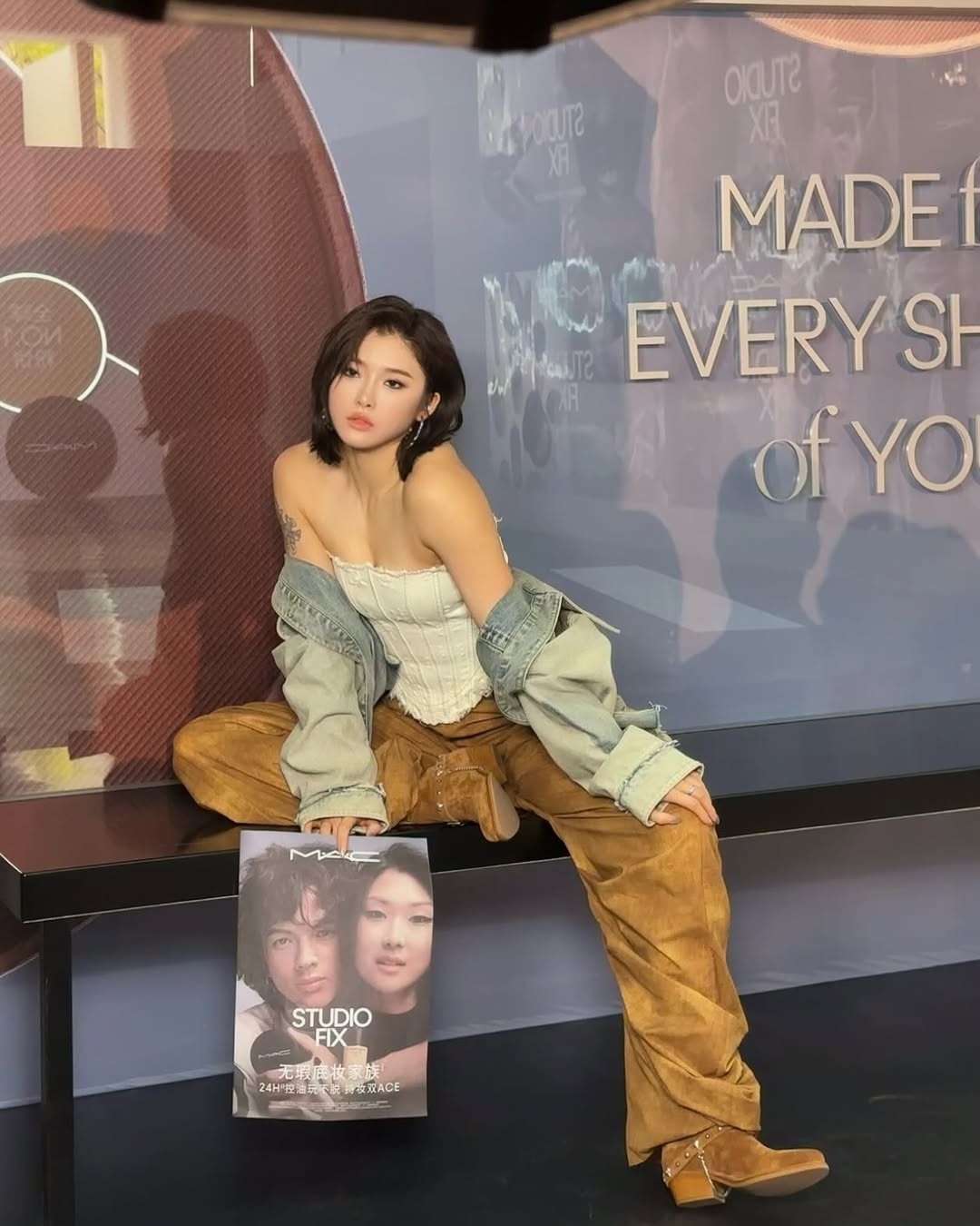 Wu Yanni,  nu than dien kinh,  Wu Yanni co bap anh 4