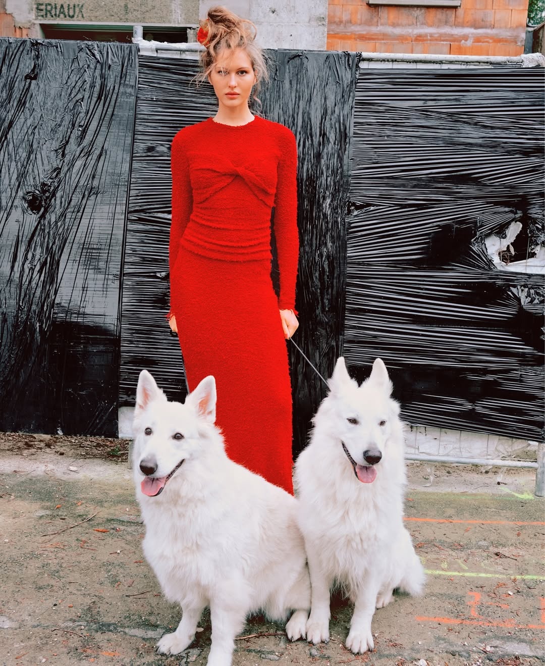 Angelina Kendall,  con lai,  Hermes,  Isabel Marant,  Rabanne,  Stella McCartney,  D&G anh 9