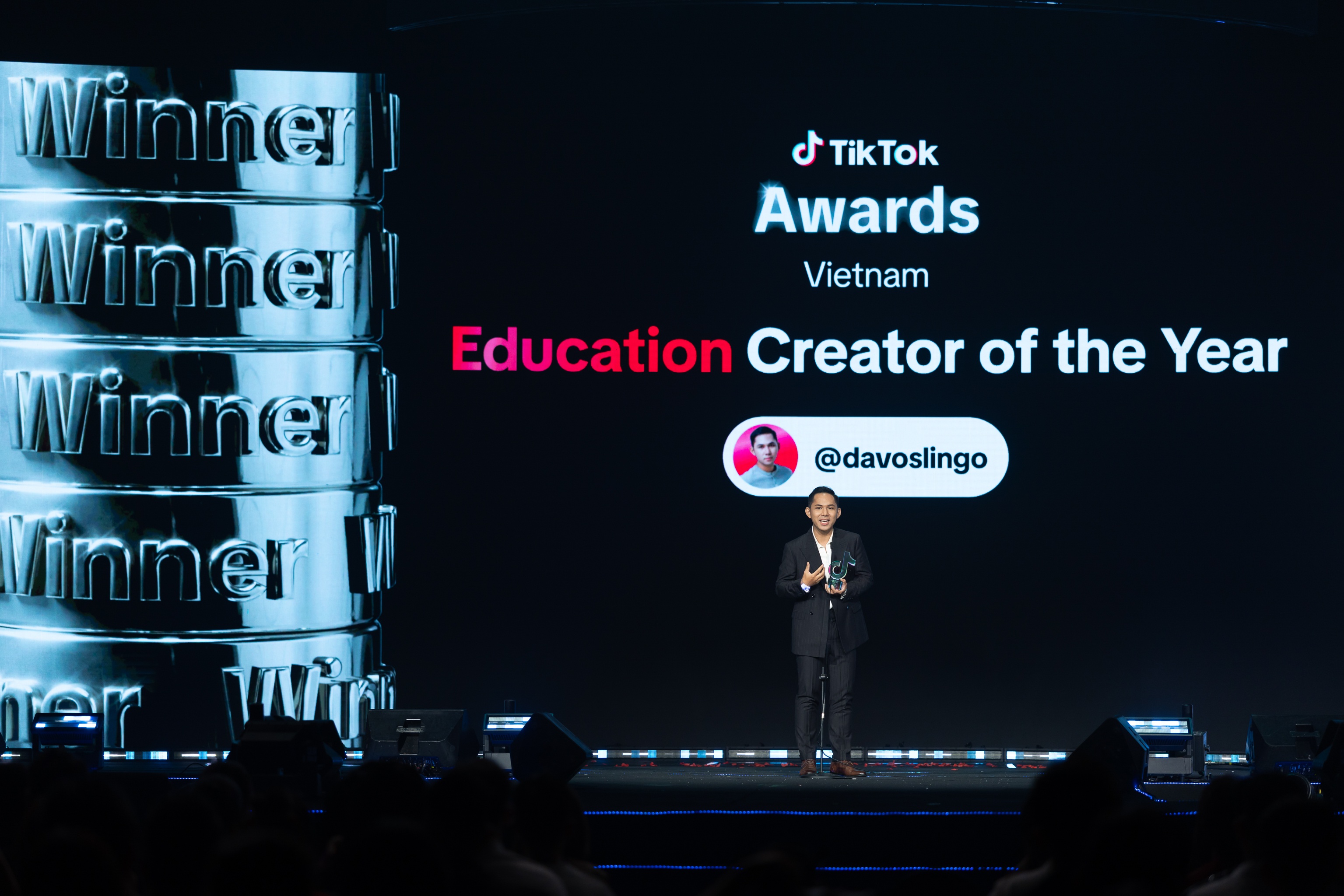 Con Co Day,  TikToker,  Ngoc Kem,  Ngoc Thiep,  Mai Huong,  TikTok Awards,  TikTok Awards 2025 anh 4
