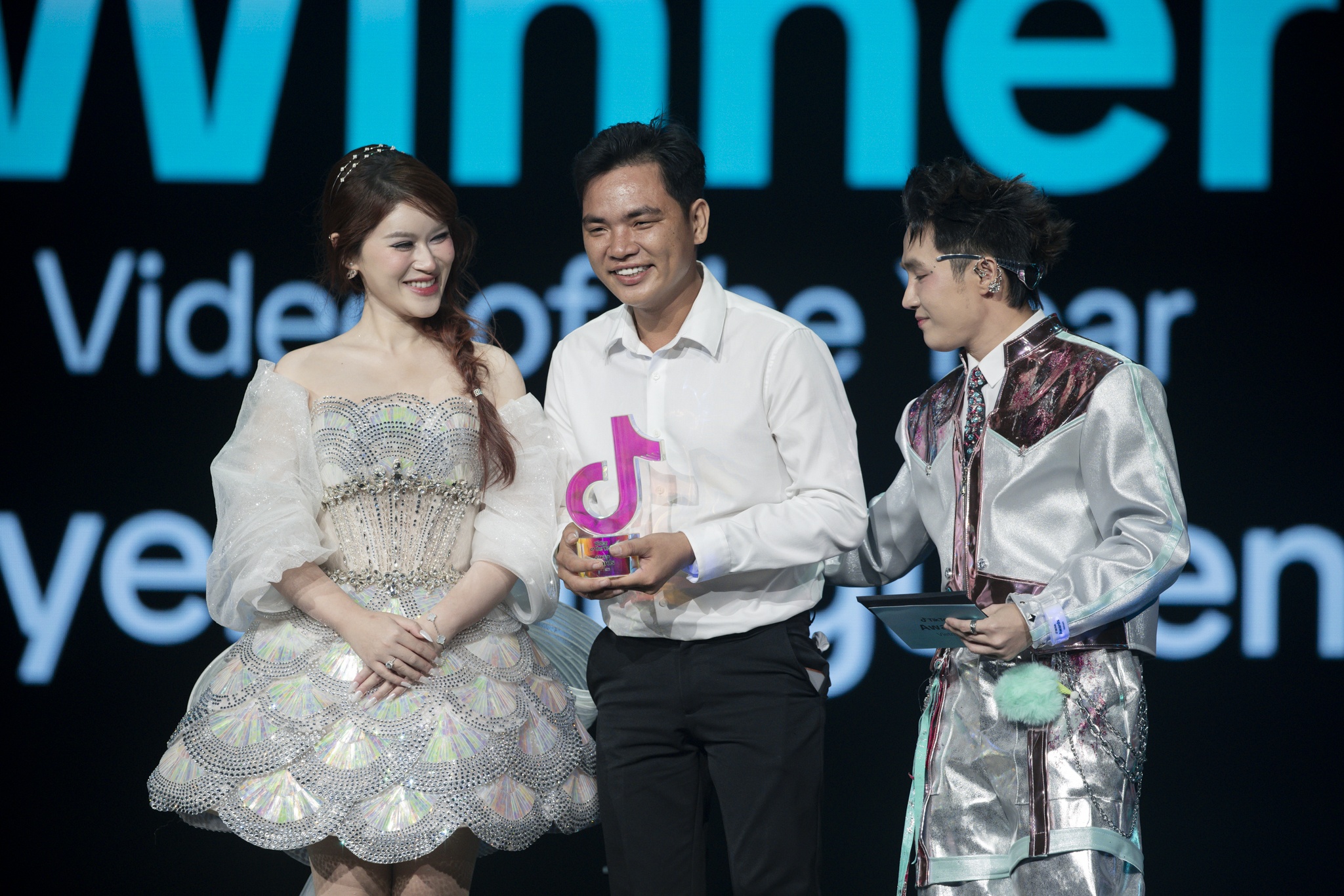 Con Co Day,  TikToker,  Ngoc Kem,  Ngoc Thiep,  Mai Huong,  TikTok Awards,  TikTok Awards 2025 anh 5