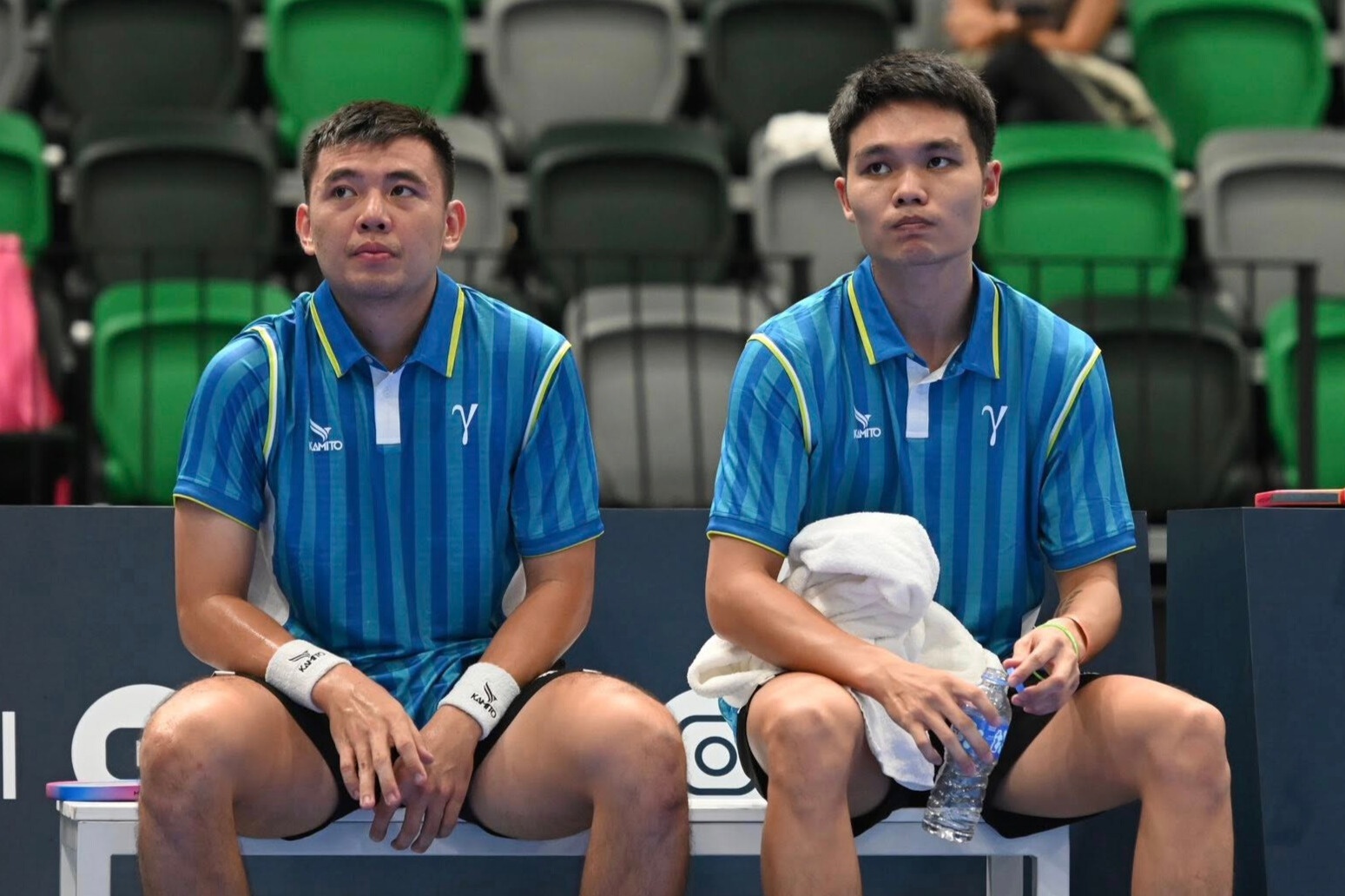 Hoang Nam - Linh Giang bat hoa sau tran chung ket pickleball o TP.HCM hinh anh