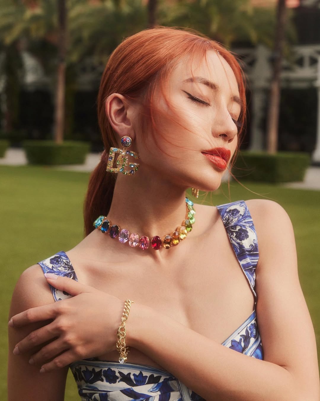 Calista Cuaca,  Jamie Chua,  con gai Jamie Chua,  ba hoang Hermes,  Hermes anh 5