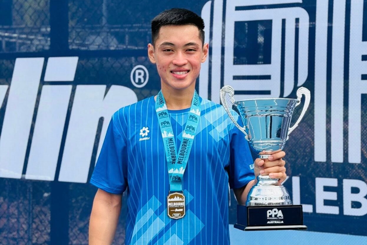 Truong Vinh Hien danh bai Ly Hoang Nam, gianh cup vo dich pickleball hinh anh