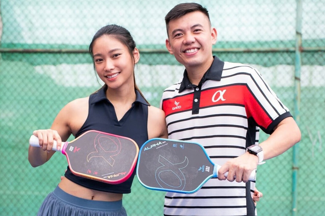 2 cap doi 'vang' cua lang pickleball Viet hinh anh