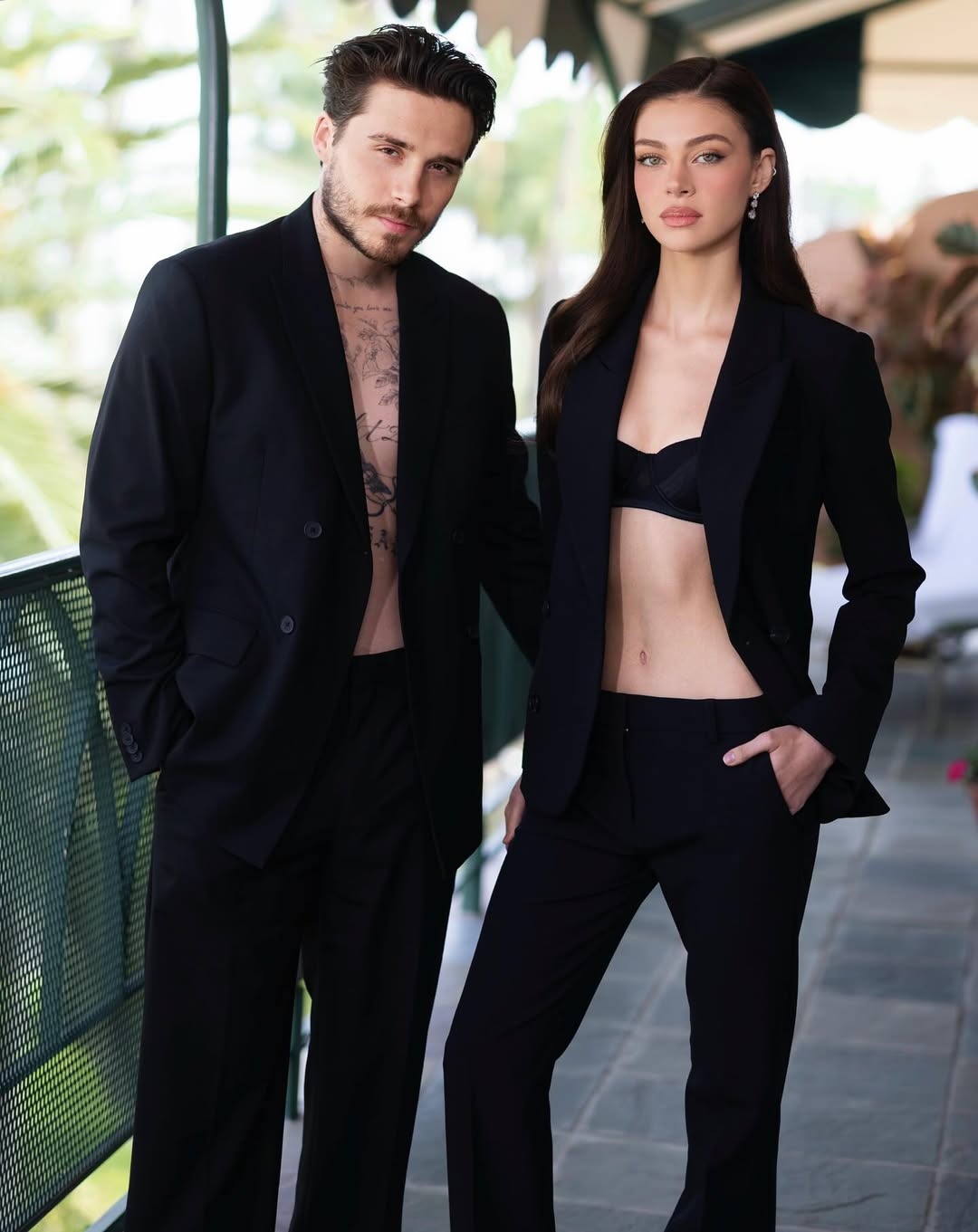 Beckham,  Brooklyn Beckham,  Romeo Beckham,  Cruz Beckham,  David Beckham,  Victoria Beckham anh 1