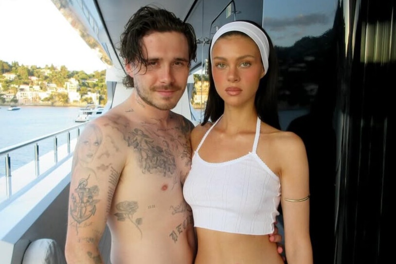 Brooklyn Beckham che hinh xam ve me Victoria hinh anh