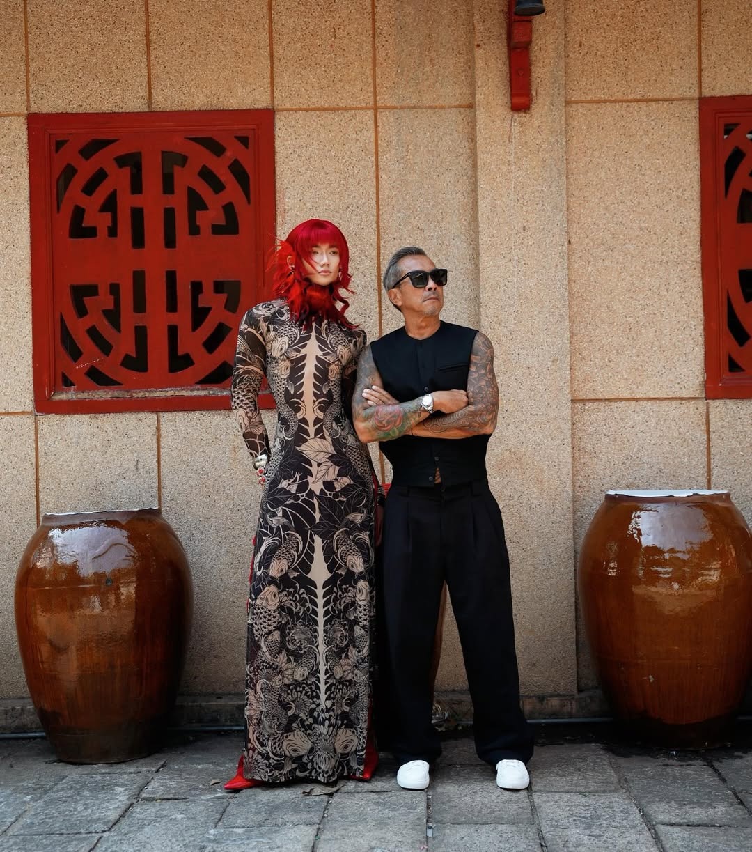 ao dai,  Nguyen Lam Thao Tam,  Thanh Thanh Huyen,  Linh Ngoc Dam,  Tet anh 2