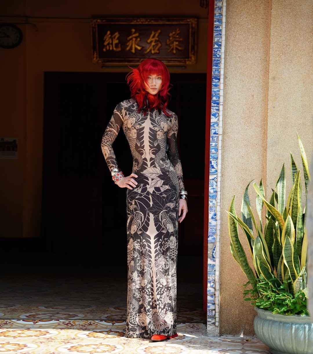 ao dai,  Nguyen Lam Thao Tam,  Thanh Thanh Huyen,  Linh Ngoc Dam,  Tet anh 1