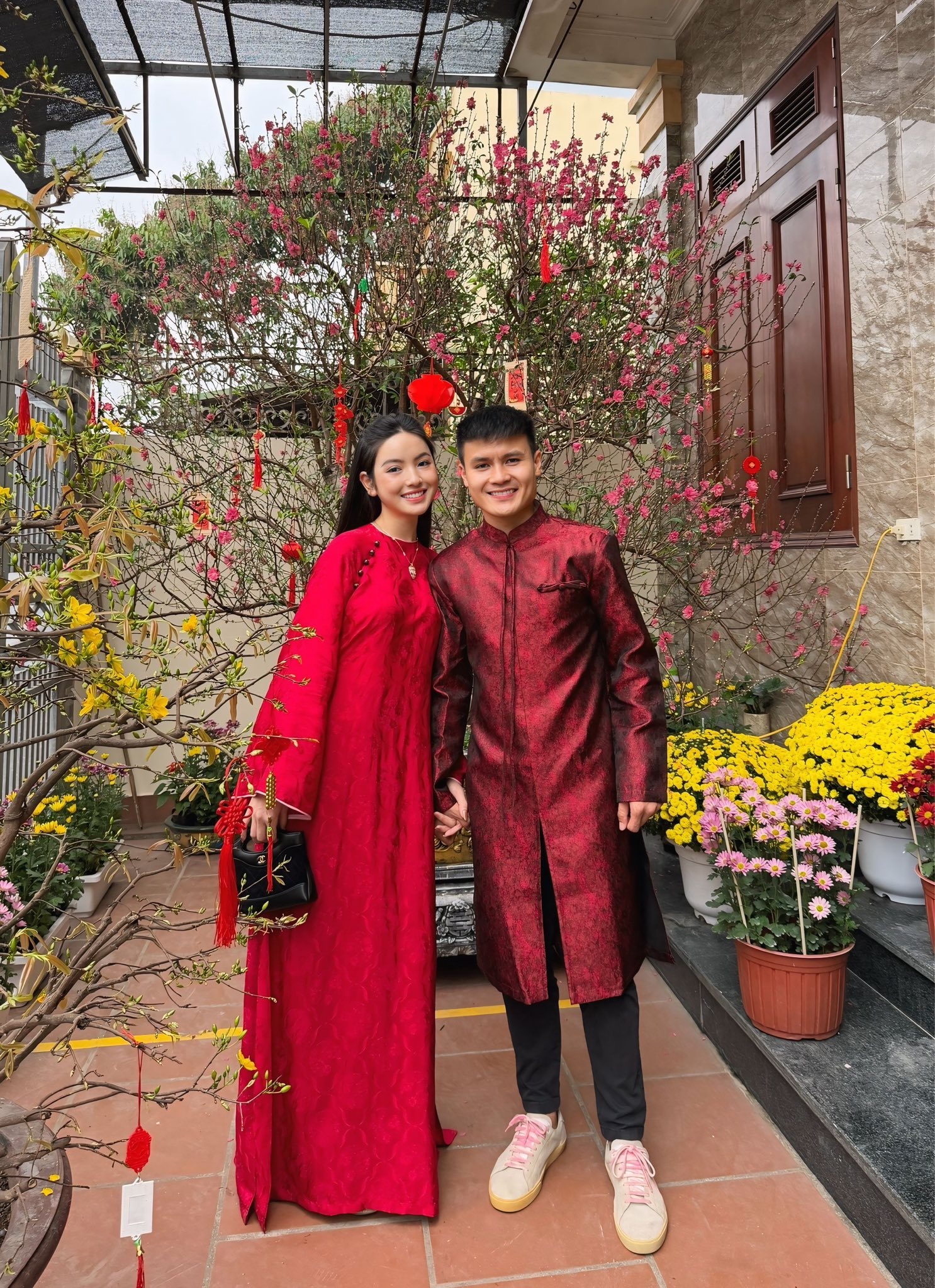 áo dài, Hương Liên, Chu Thanh Huyền, Quang Hải, Quỳnh Anh Shyn, Xuân Son, Hàn Hằng ảnh 3 ao dai, Huong Lien, Chu Thanh Huyen, Quang Hai, Quynh Anh Shyn, Xuan Son, Han Hang anh 3