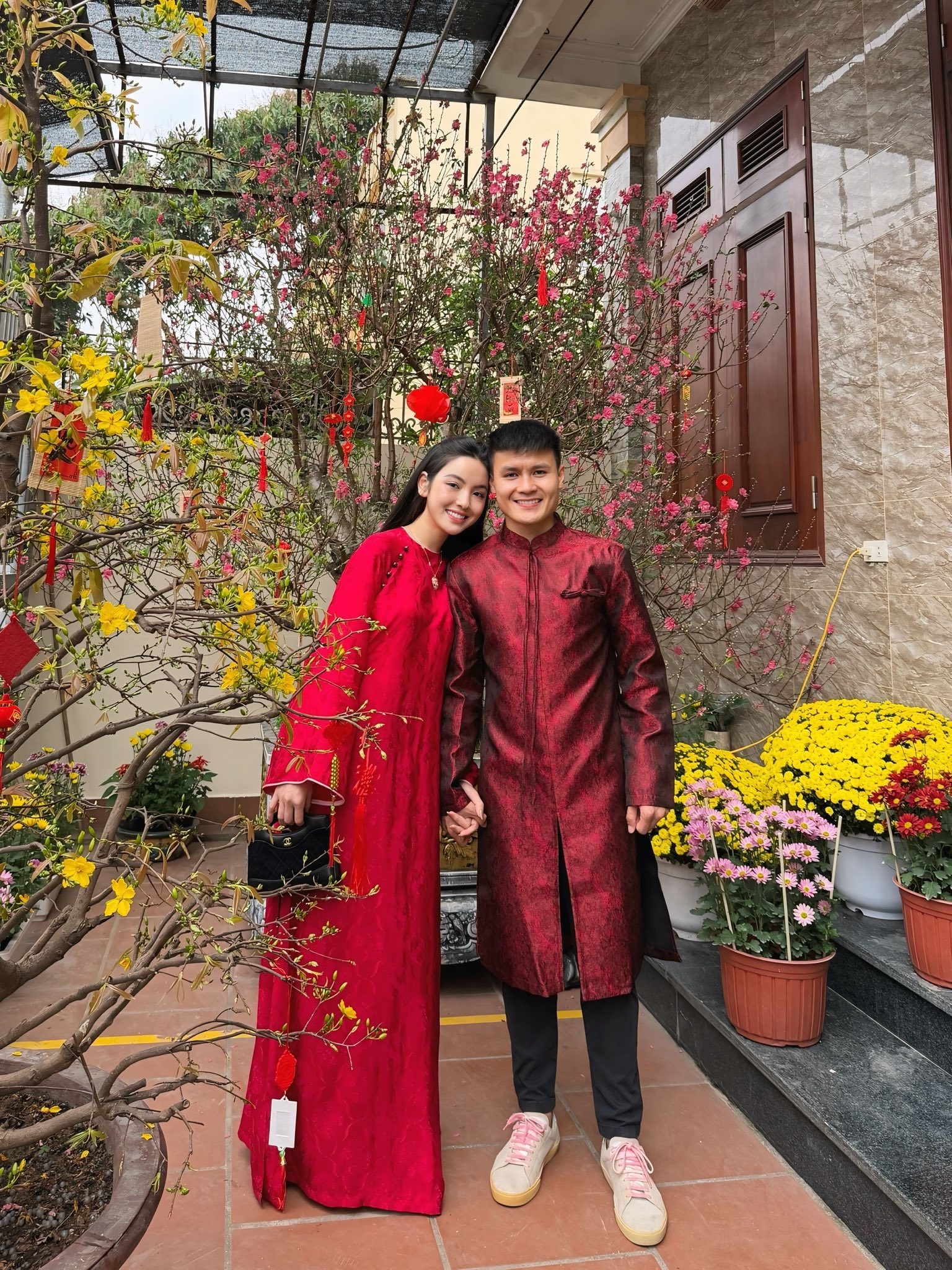 áo dài, Hương Liên, Chu Thanh Huyền, Quang Hải, Quỳnh Anh Shyn, Xuân Son, Hàn Hằng ảnh 2 ao dai, Huong Lien, Chu Thanh Huyen, Quang Hai, Quynh Anh Shyn, Xuan Son, Han Hang anh 2