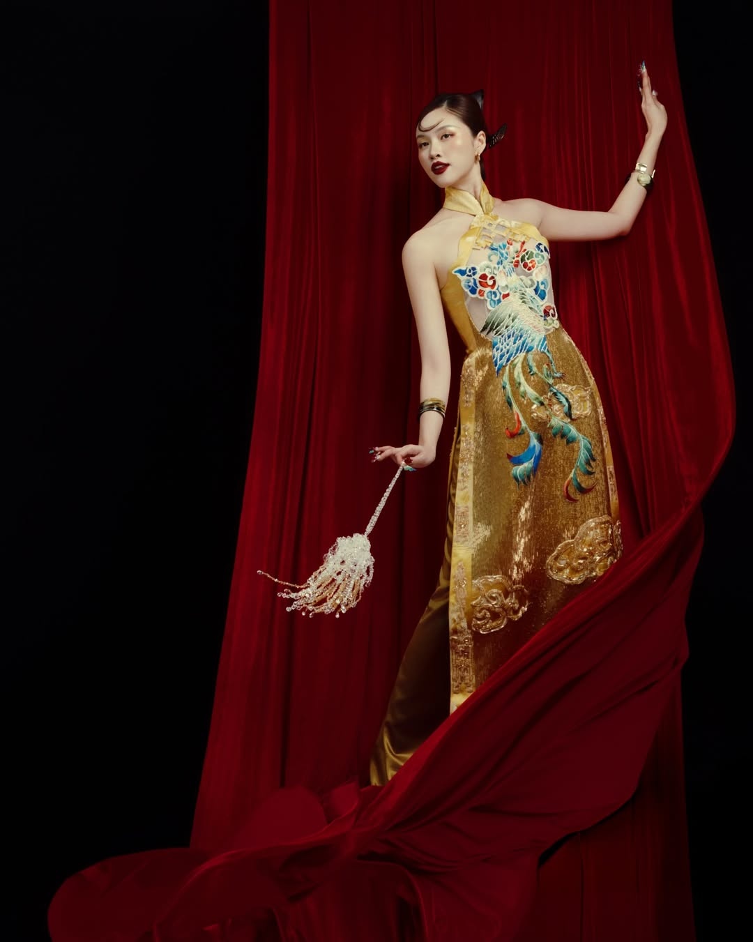 ao dai,  Tet 2026,  Thanh Thanh Huyen,  Suni Ha Linh,  Cindy Lu,  CiiN anh 2