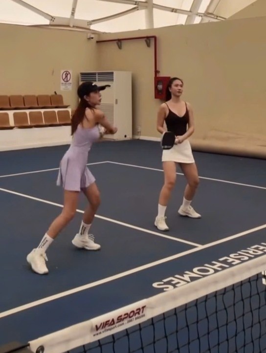 pickleball,  the thao,  sinh con,  mang thai anh 1