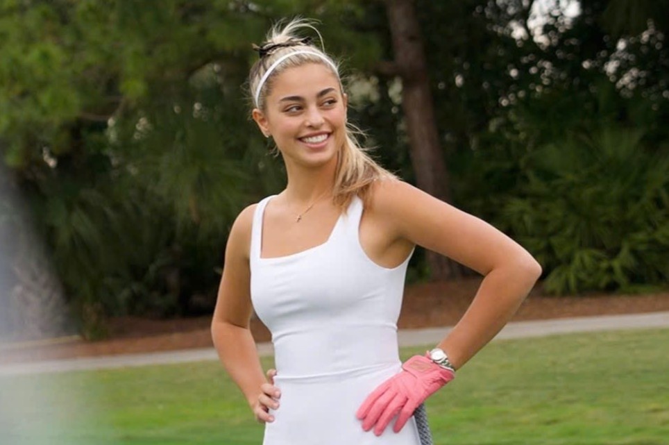 Chan dung 'nu than' golf cam gay tu 2 tuoi hinh anh