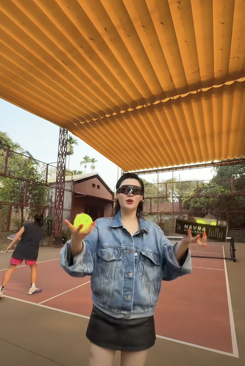 pickleball,  kinh doanh,  the thao,  Linh Remy,  Ly Hoang Nam,  Ha Nhi anh 1