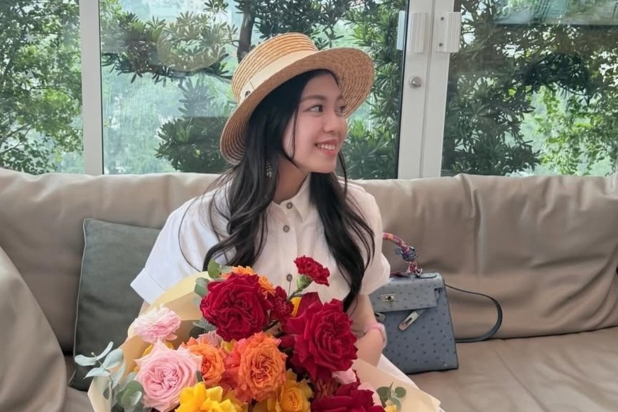 Tieu thu nha Son Kim xach tui Hermes da da dieu mung sinh nhat ba noi hinh anh