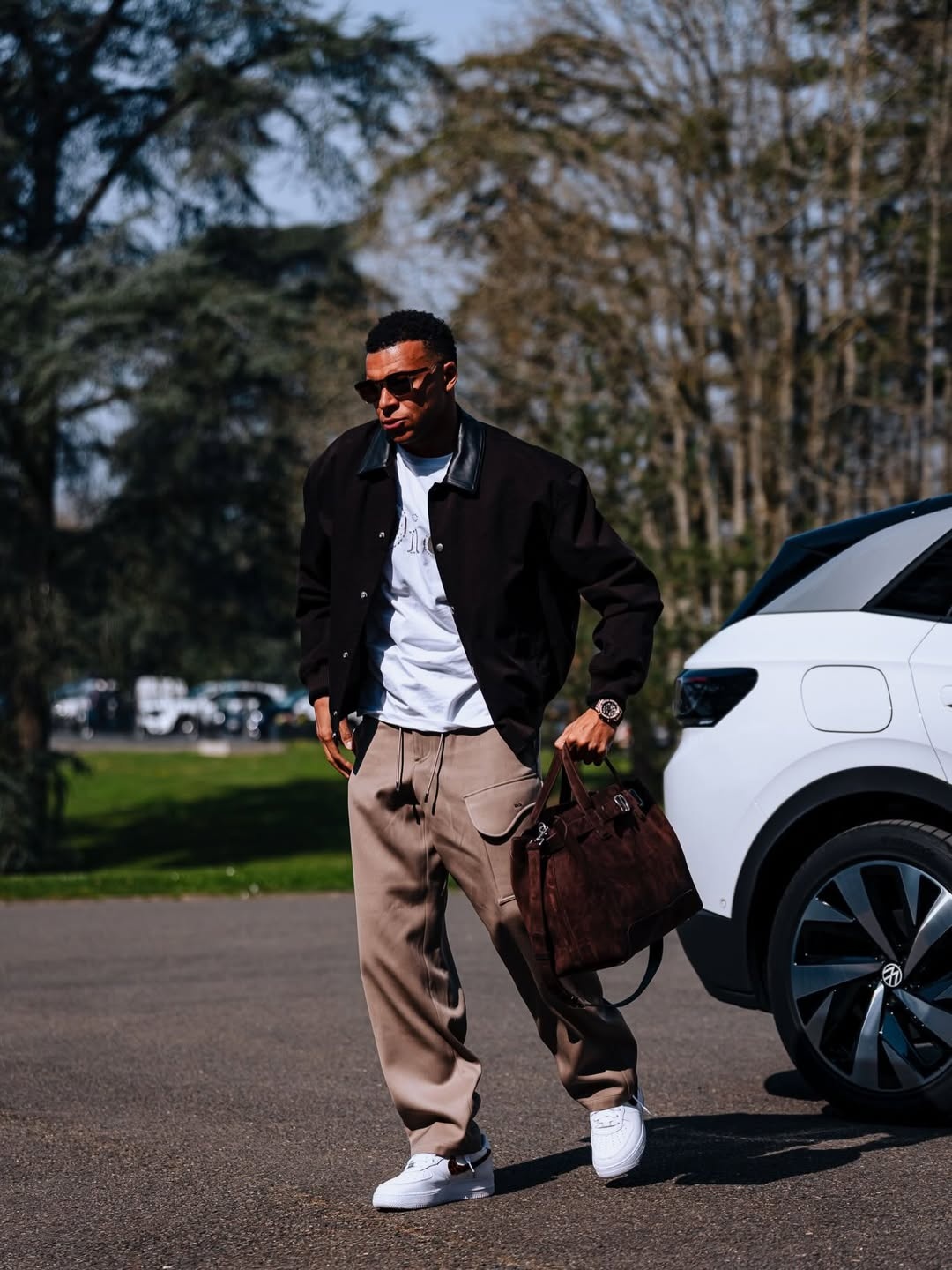 Phap,  Jules Kounde,  Hugo Ekitike,  Kylian Mbappe anh 3