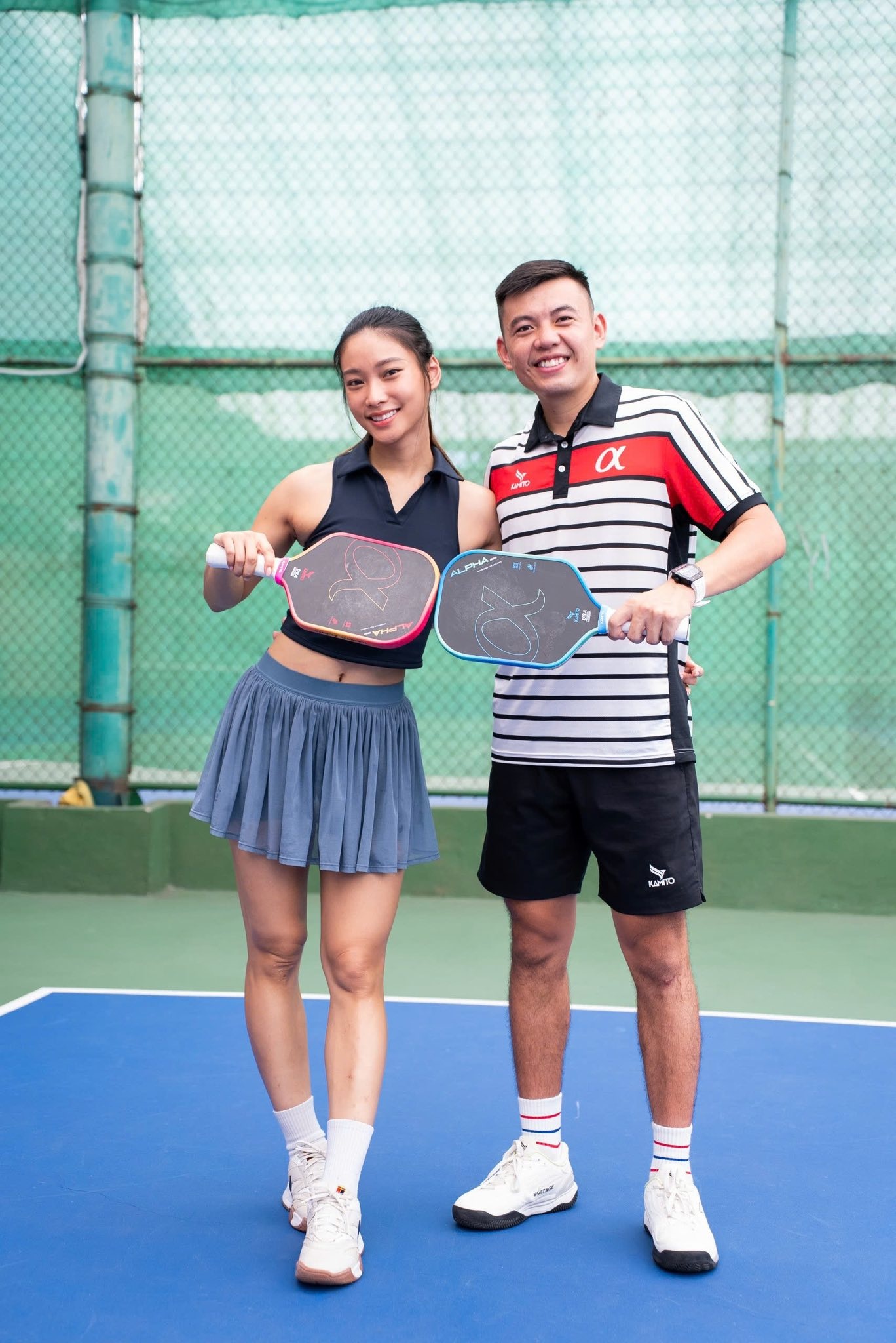Ly Hoang Nam,  Christian Alshon,  pickleball anh 3