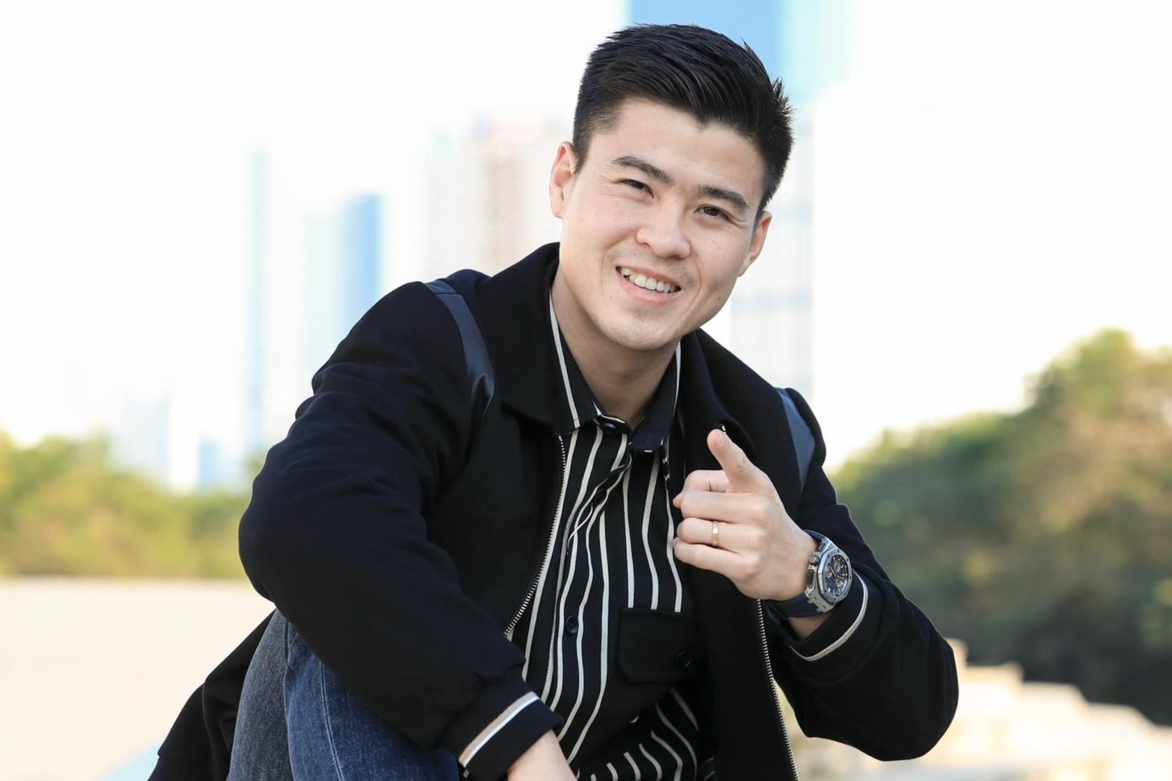 Mau dong ho hon 1 ty dong bi mat cua Duy Manh hinh anh