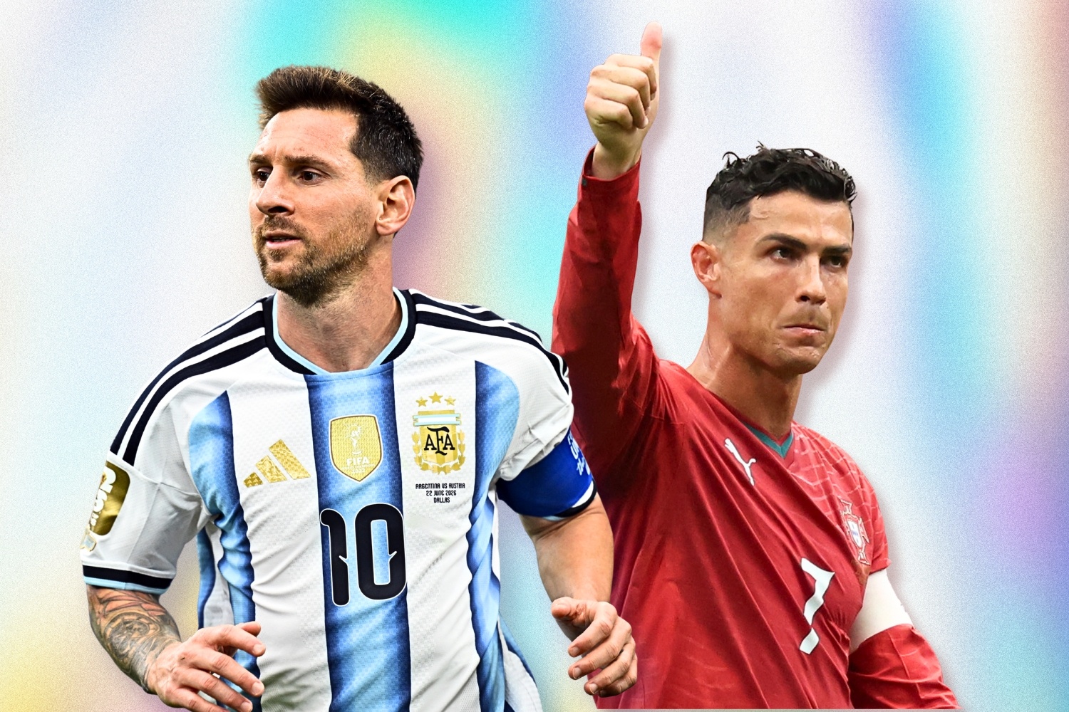 Ronaldo va Messi cung mang 'bua may man' la o World Cup hinh anh