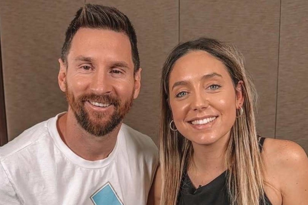 Nu phong vien bi don ngoai tinh voi Messi la ai? hinh anh